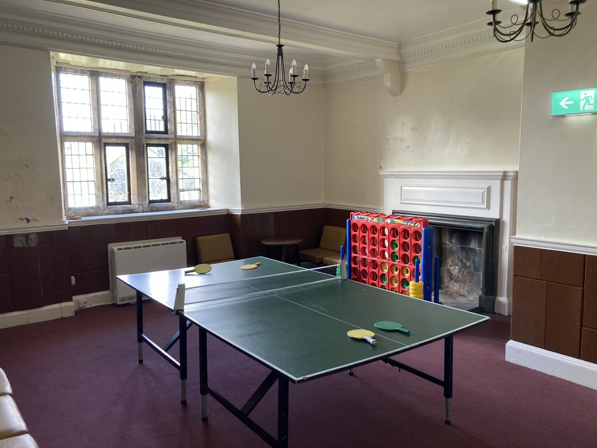 Borwick Hall - games room