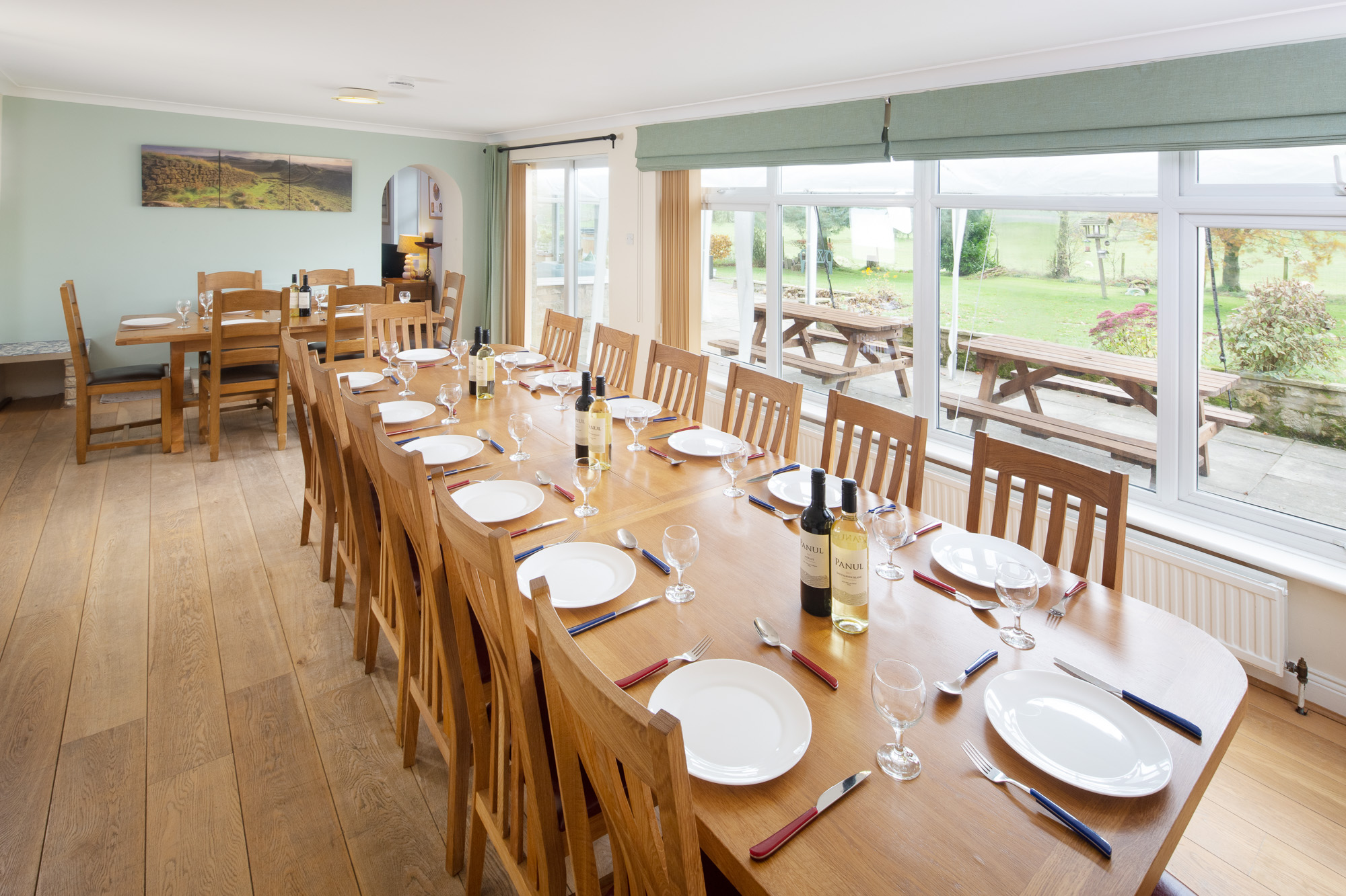 Bush Nook - dining room with seating for 20 comfortably