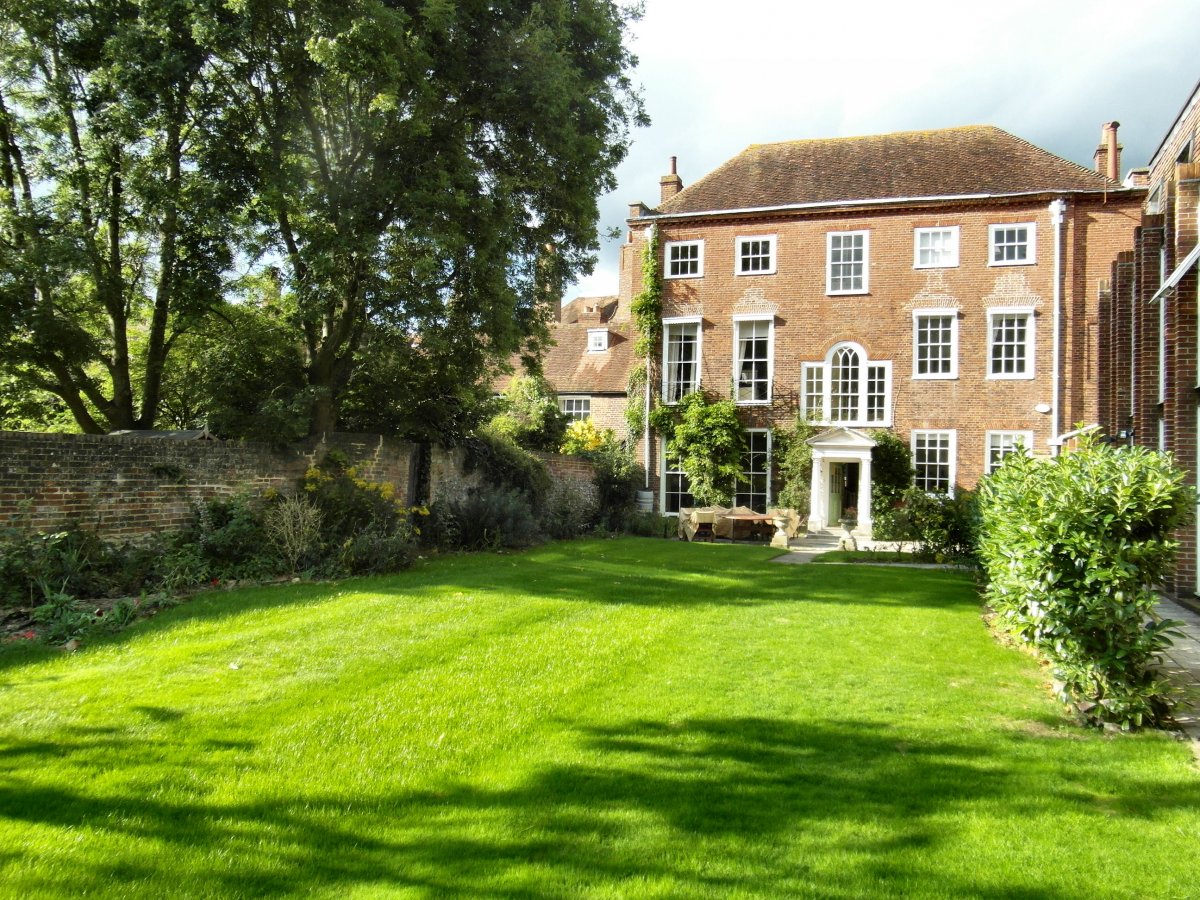 East Pallant as seen from the garden