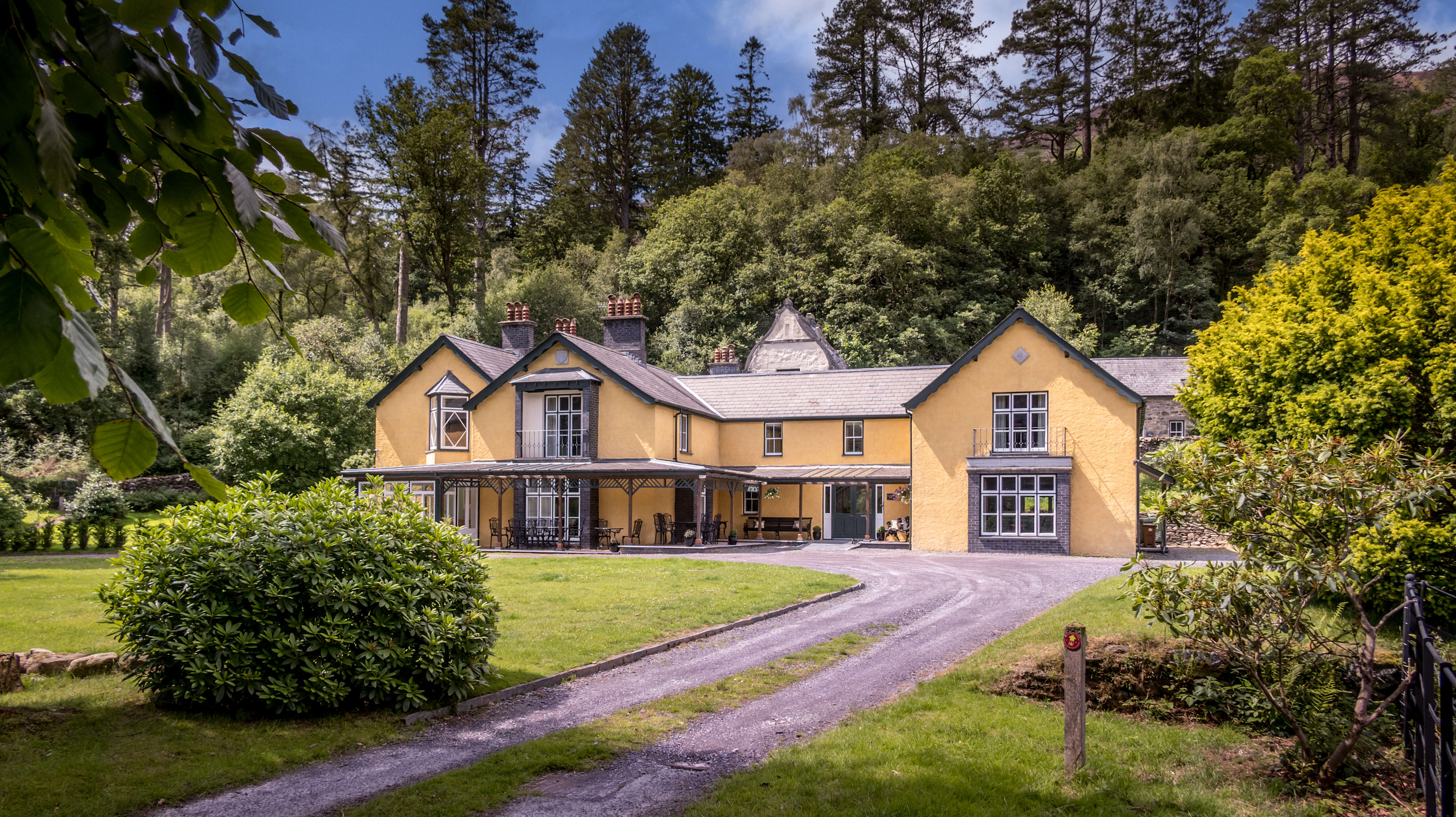 National Trust - Craflwyn Hall - the exterior view