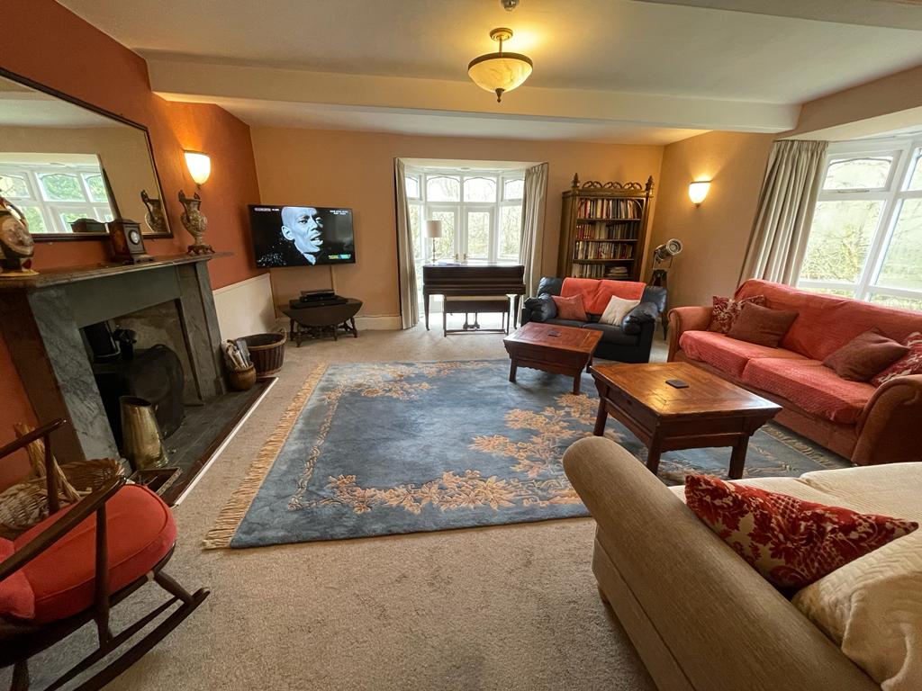 Deeside House - living room