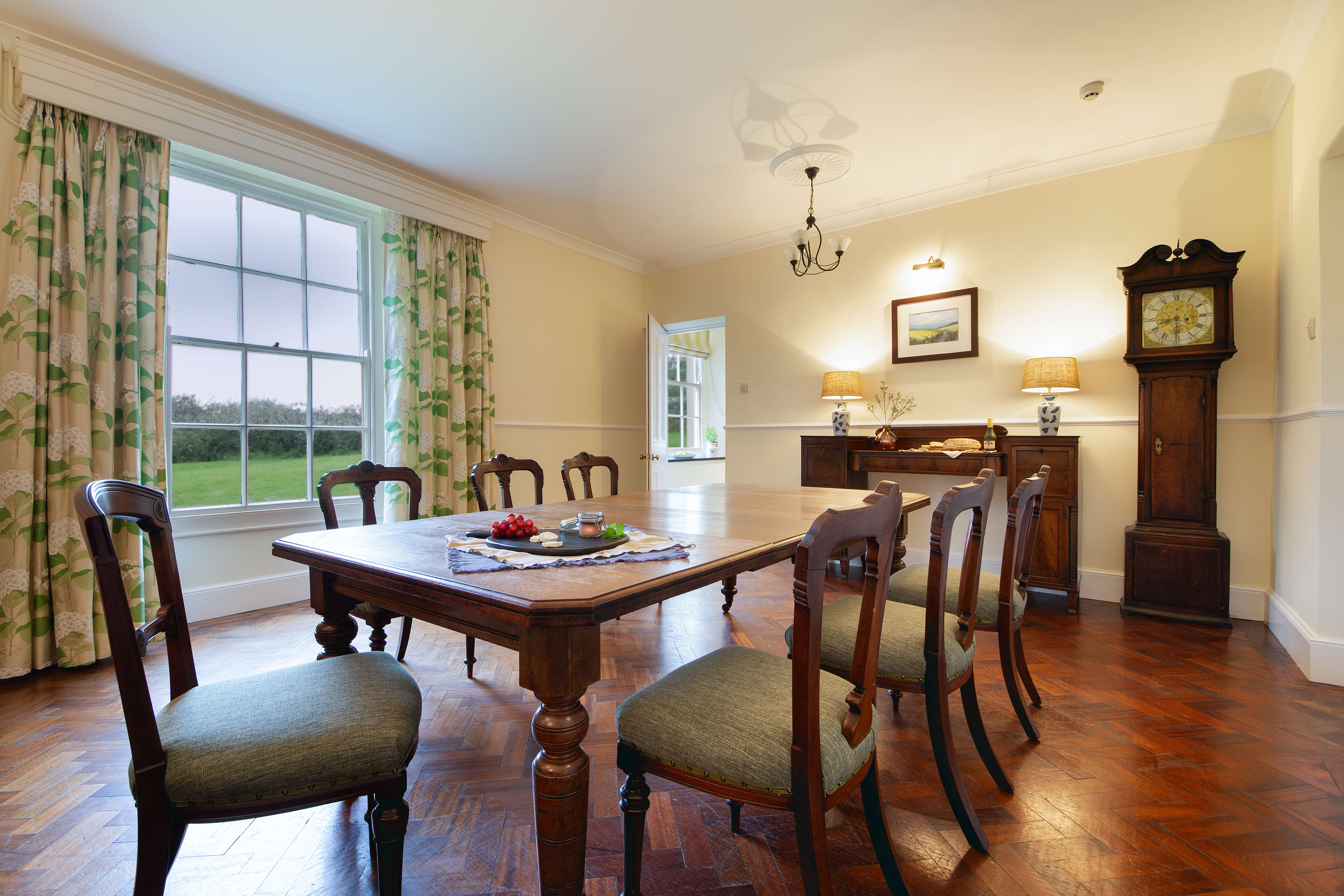 National Trust - Higher Brownstone Farm - dining room