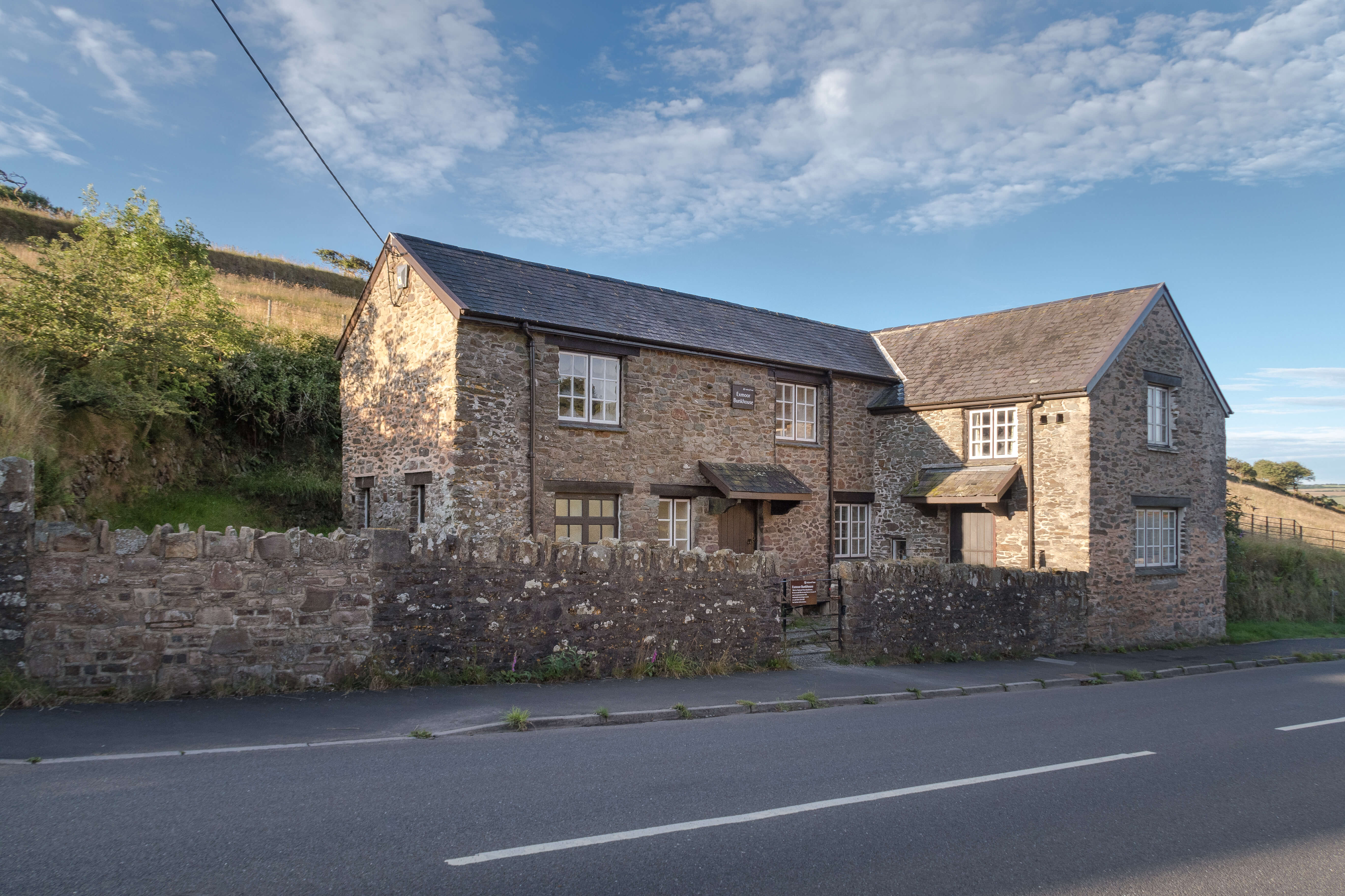 National Trust - Exmoor Bunkhouse - from the outside