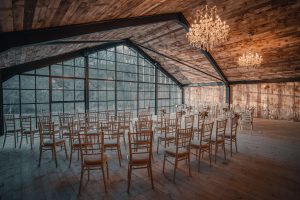 Hidden River Barn event space - make your vows in this elegant venue