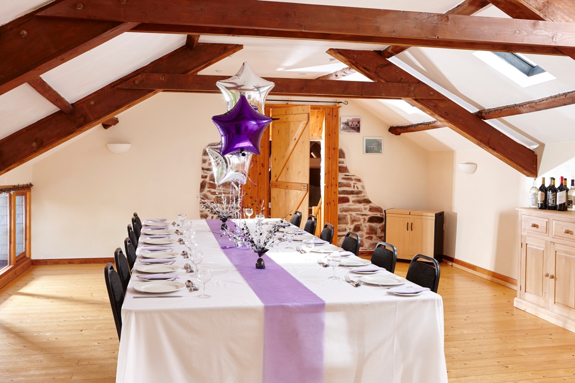 Newhouse Farm Cottages - The Hayloft function room