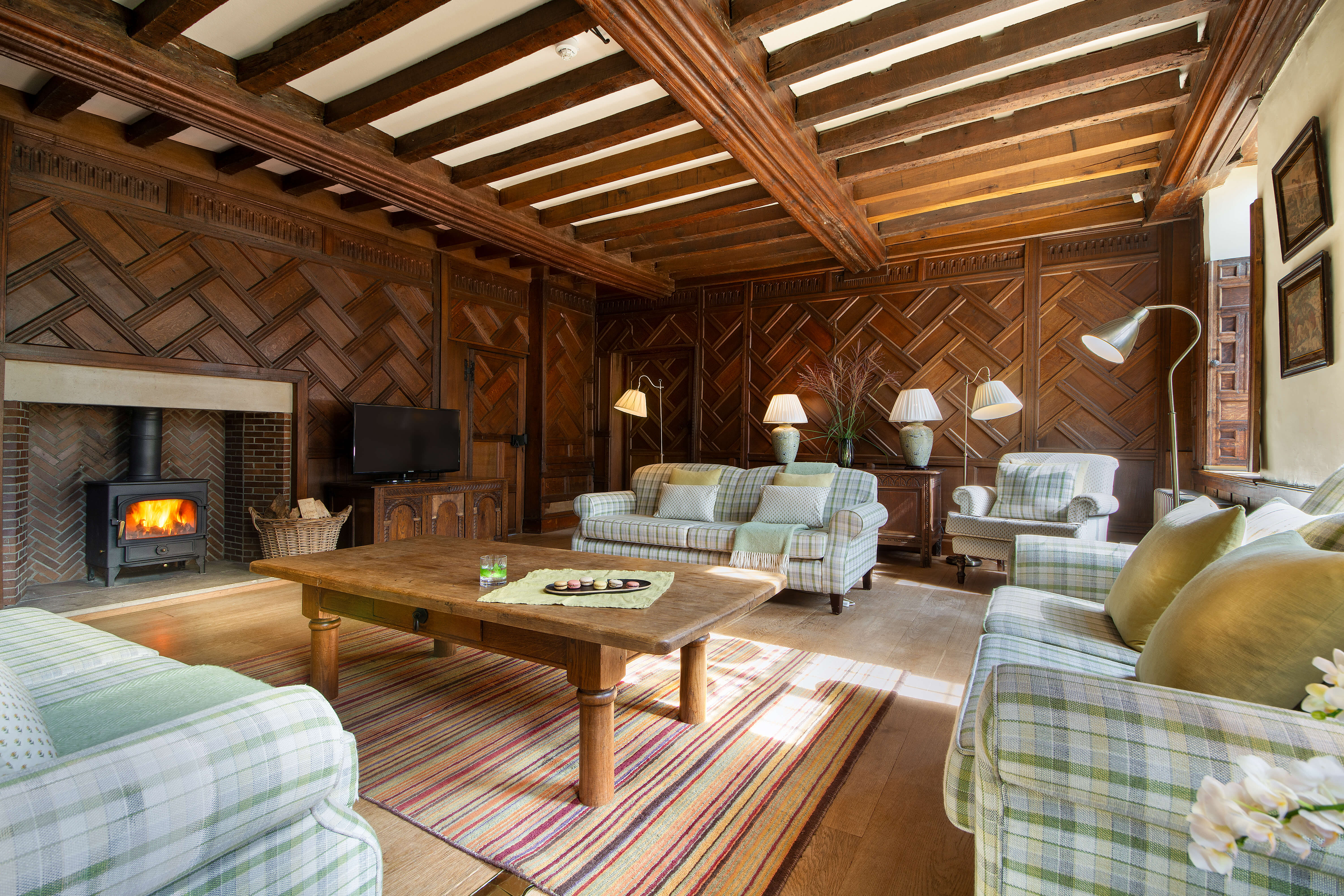 National Trust - Norbury Manor - sitting room