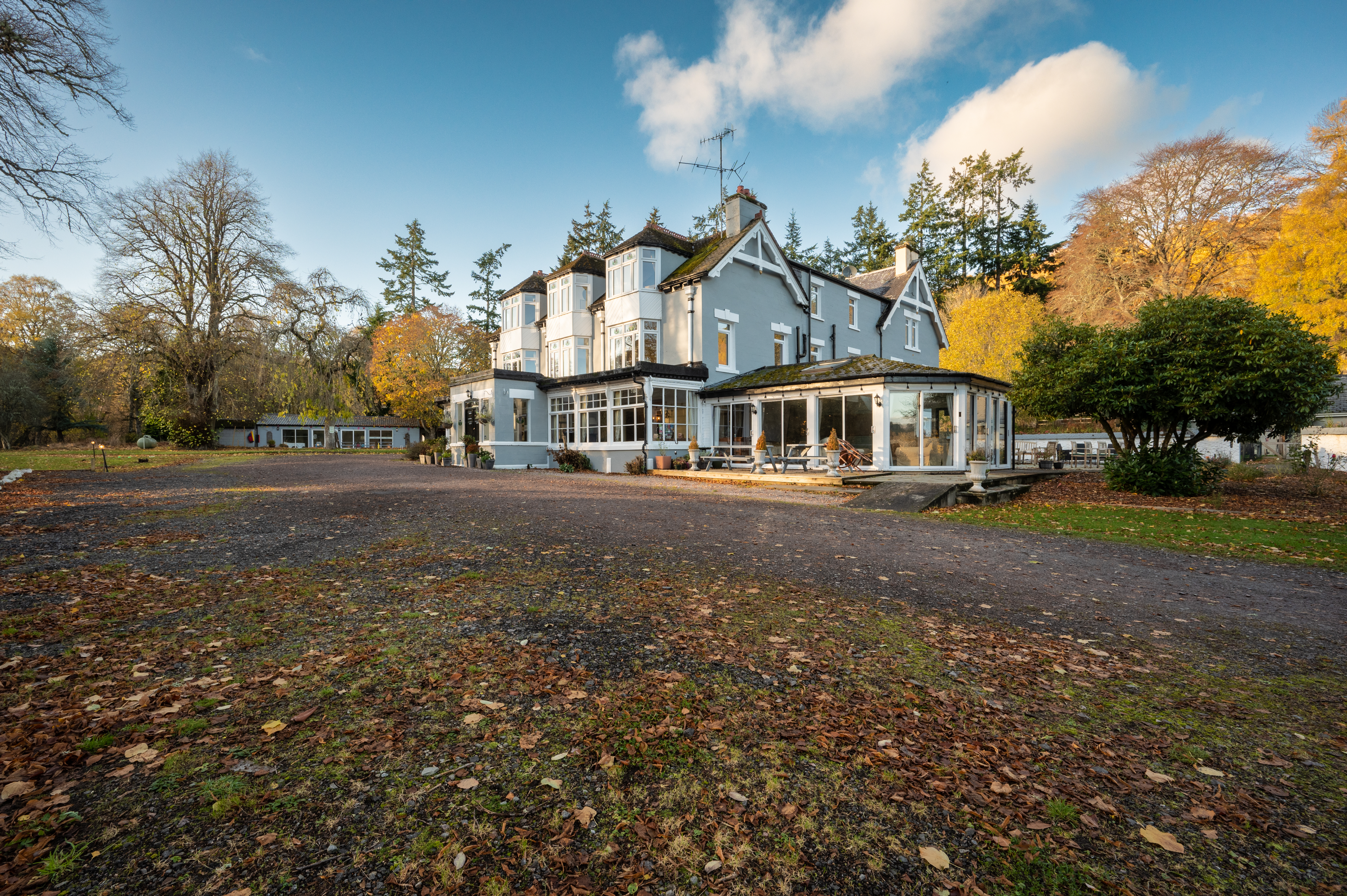 Polmaily House - from the outside