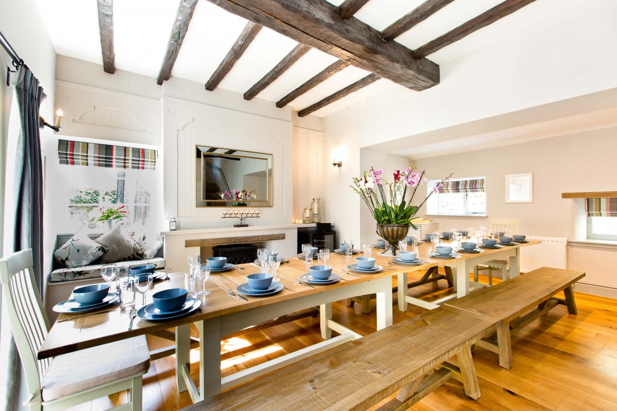 River Cottage - Dining for up to 20 guests