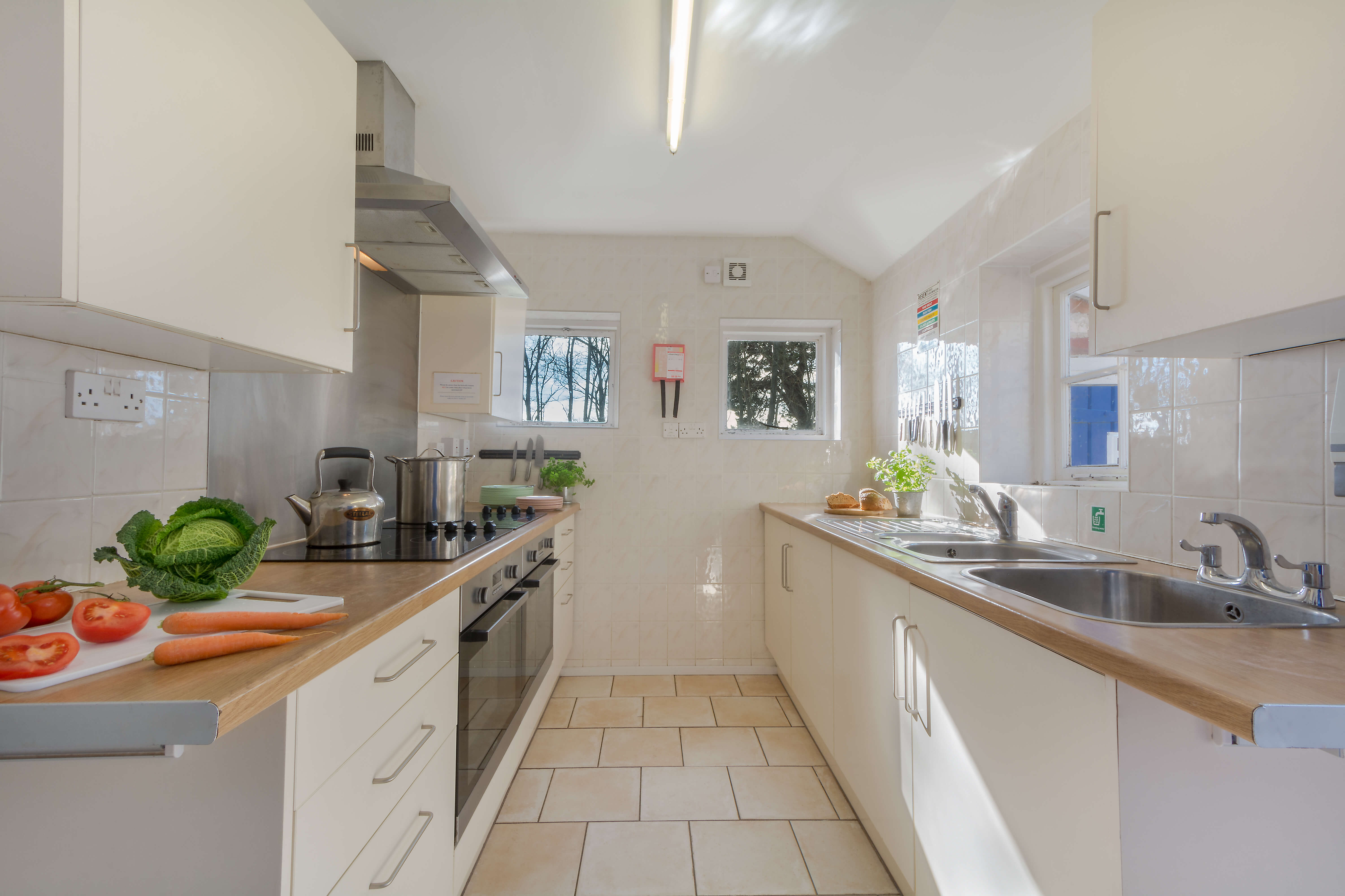 National Trust - South Shore Lodge - well equipped kitchen for self catering