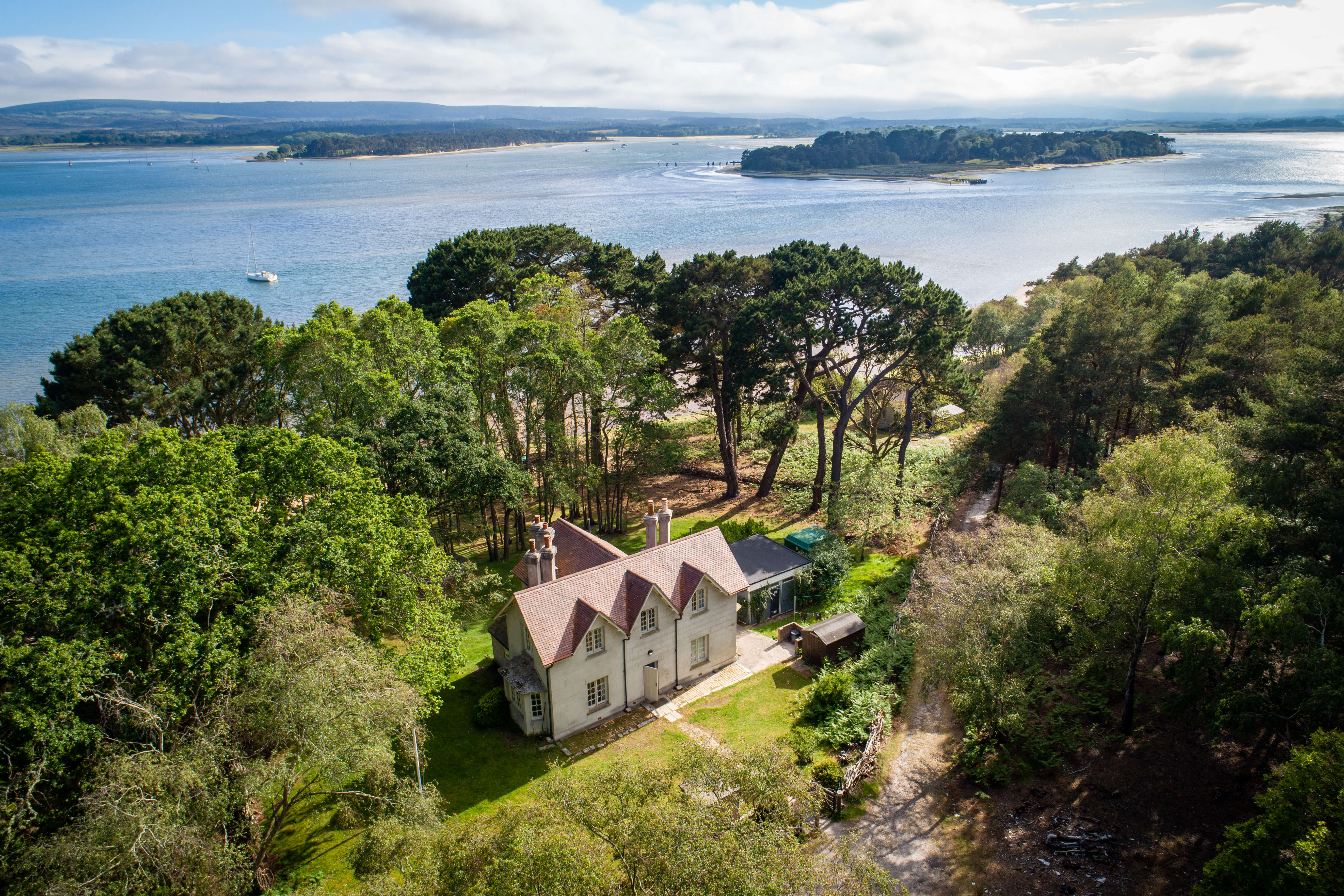 National Trust - South Shore Lodge on Brownsea Island
