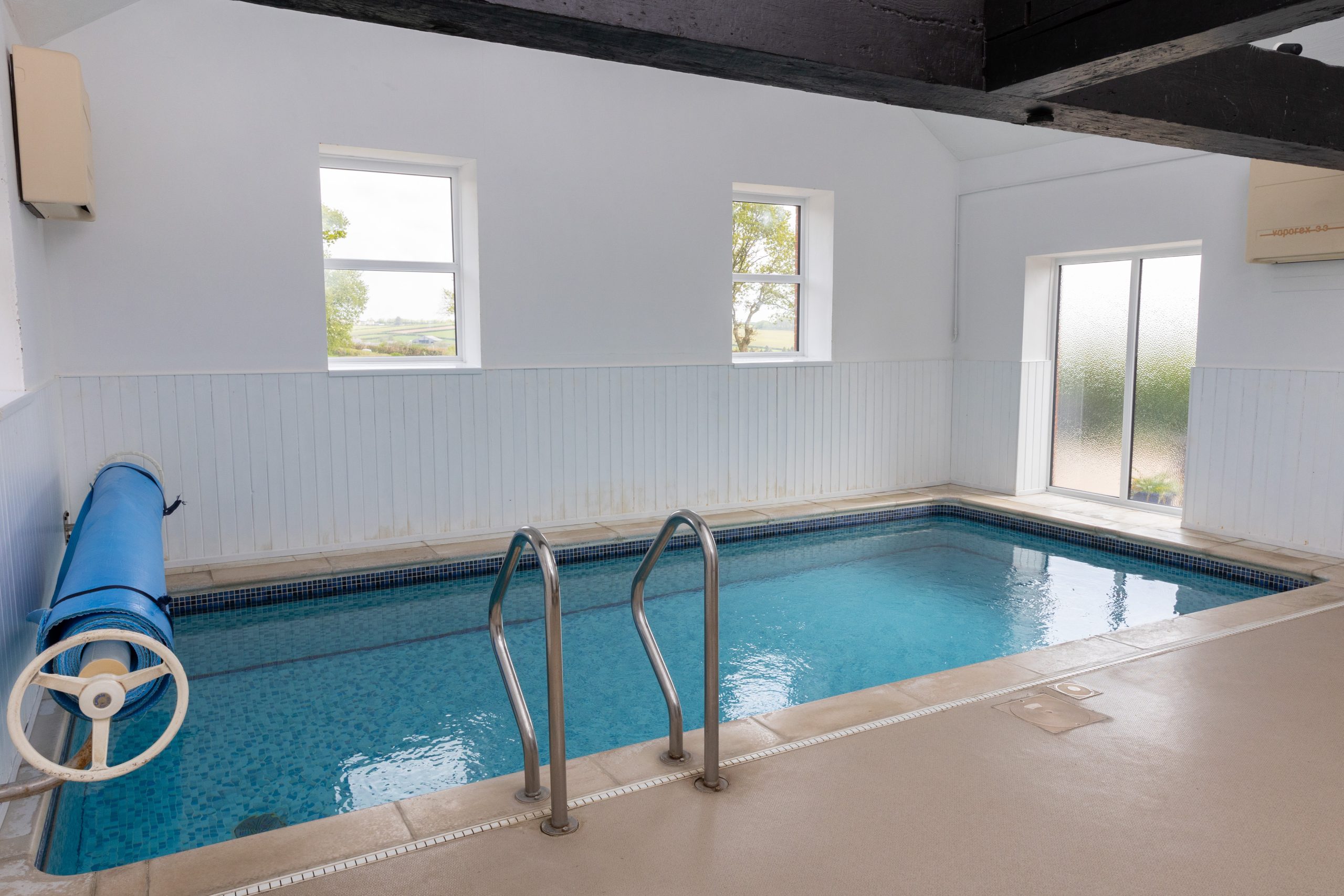 Stowford Lodge Holiday Cottages - the Sheep Dip pool