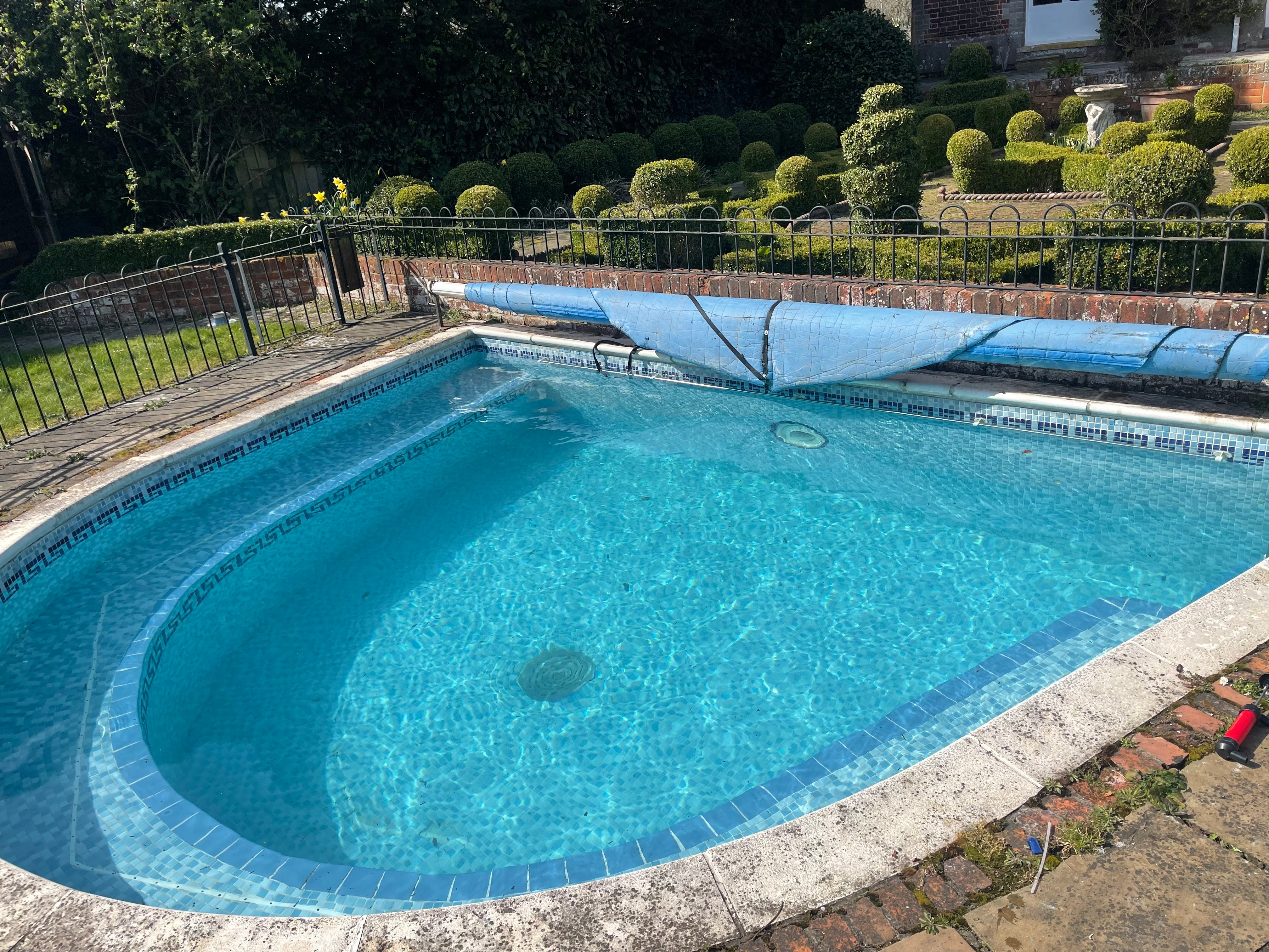 Downwood Holidays - weddings - take a morning dip in the exclusive swimming pool