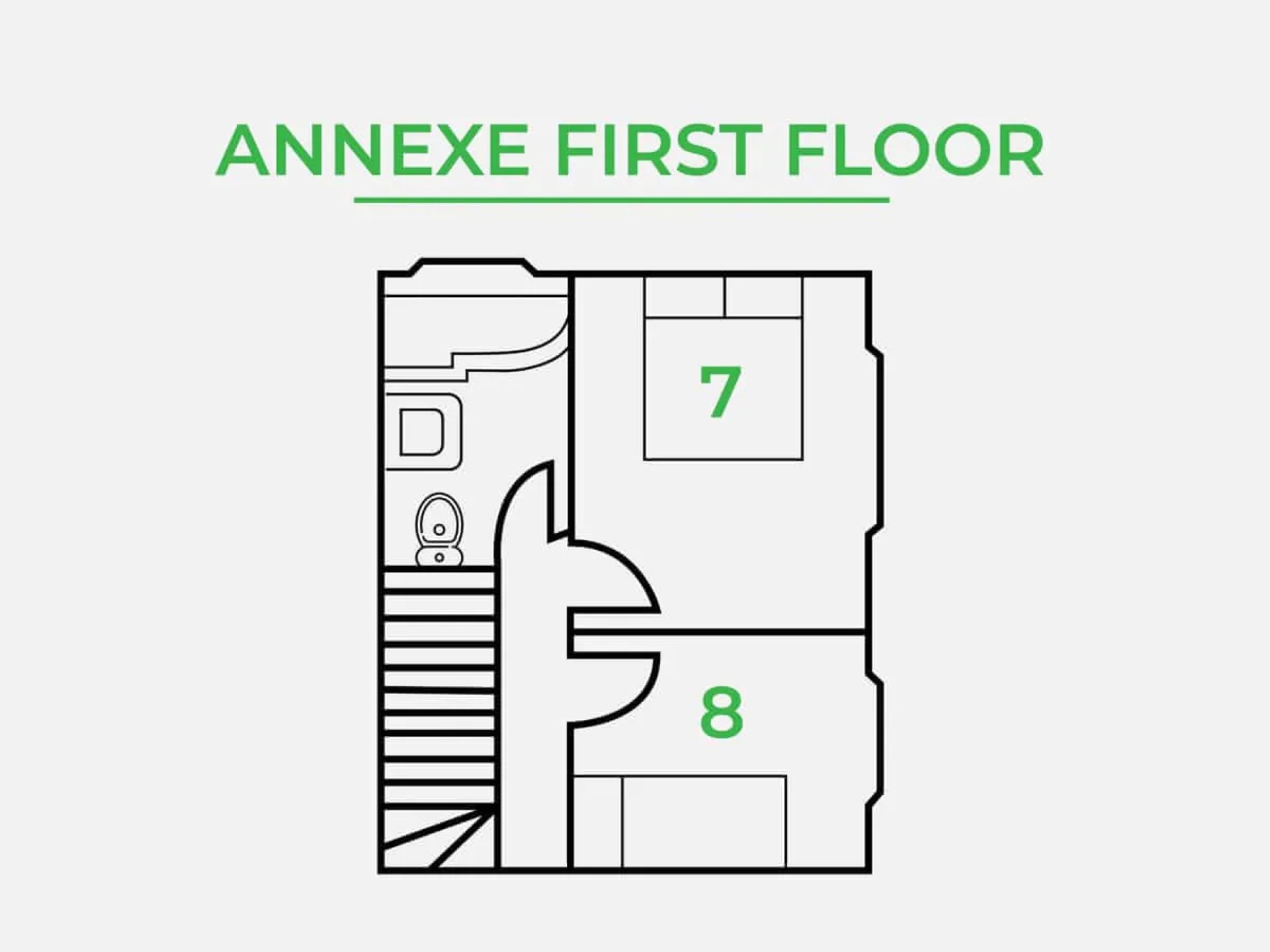 Walpole House - annexe first floor plan