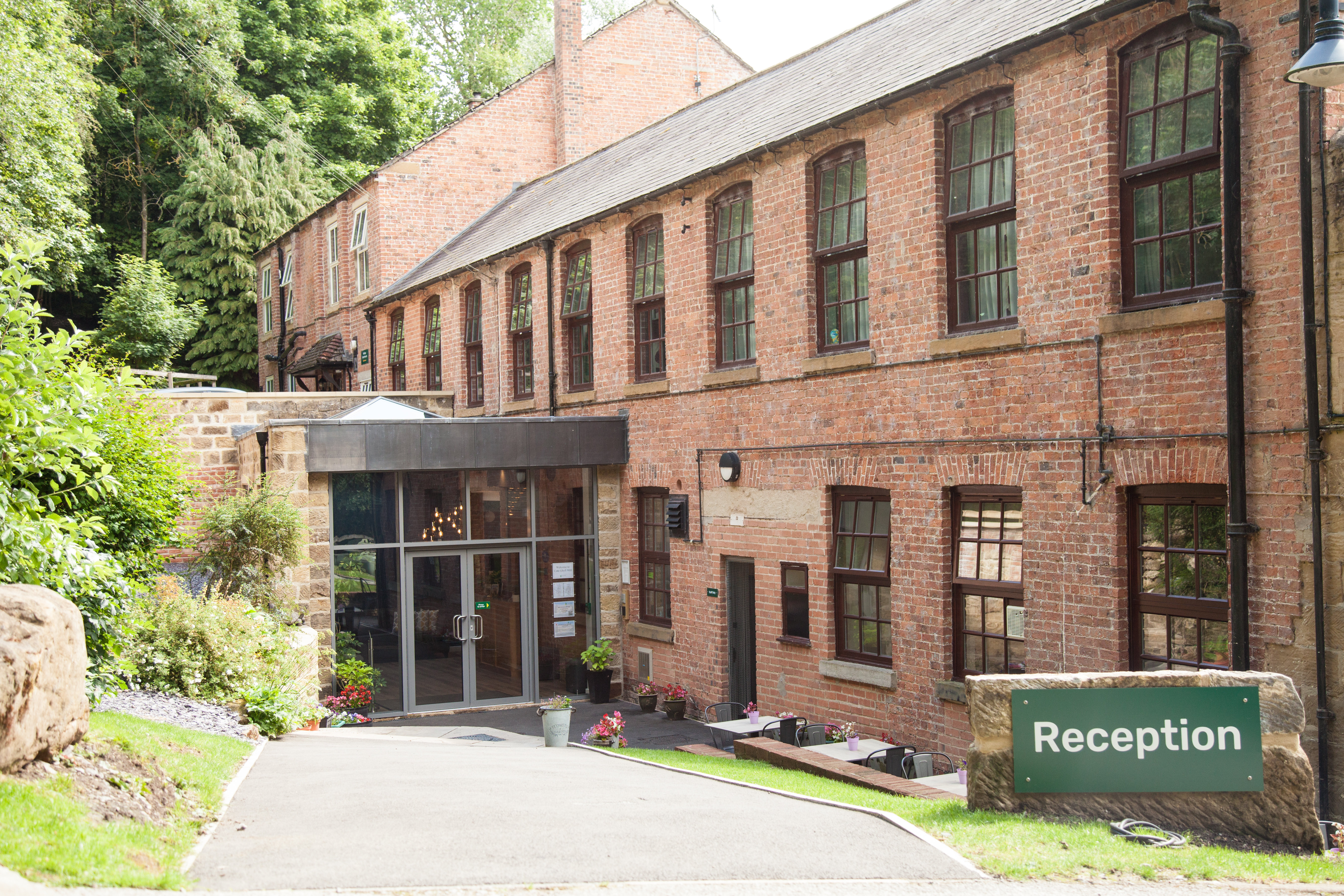 Coe Ghyll Mill - attractive reception area