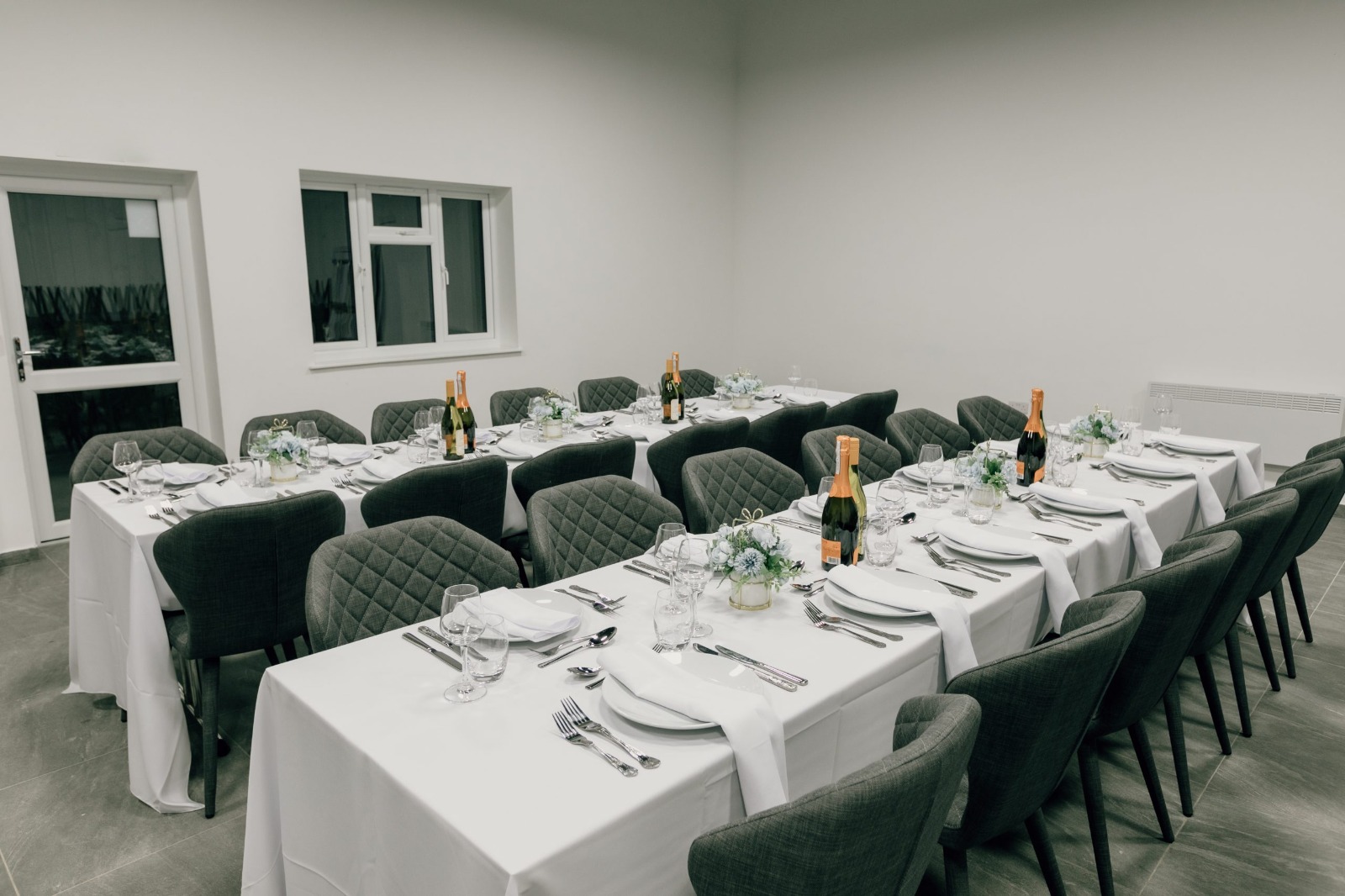 Brooji House - communal dining on the lower ground floor
