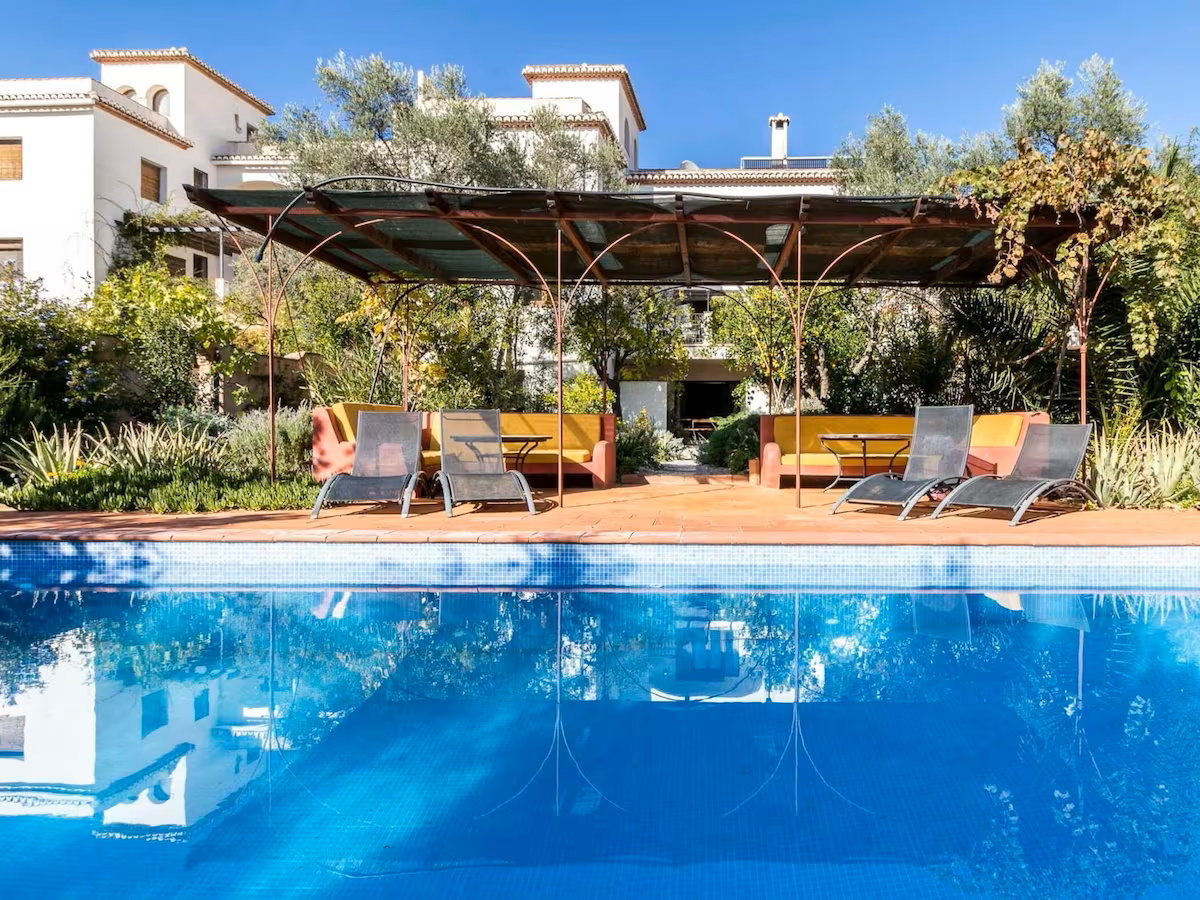 Casa Antonio Villa - large pool with sun terrace under shade