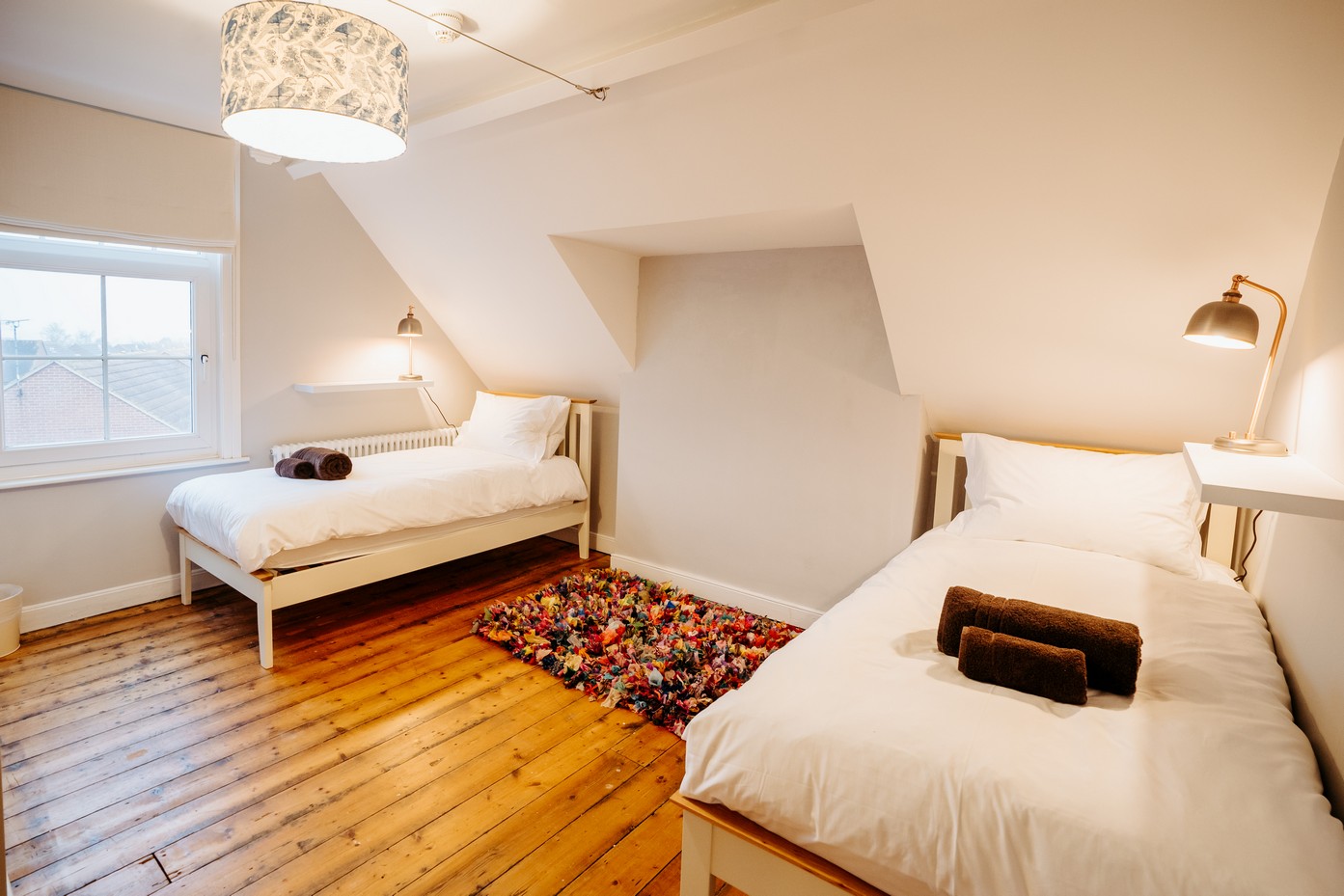 The Clockwork Hotel - plenty of room for twin beds