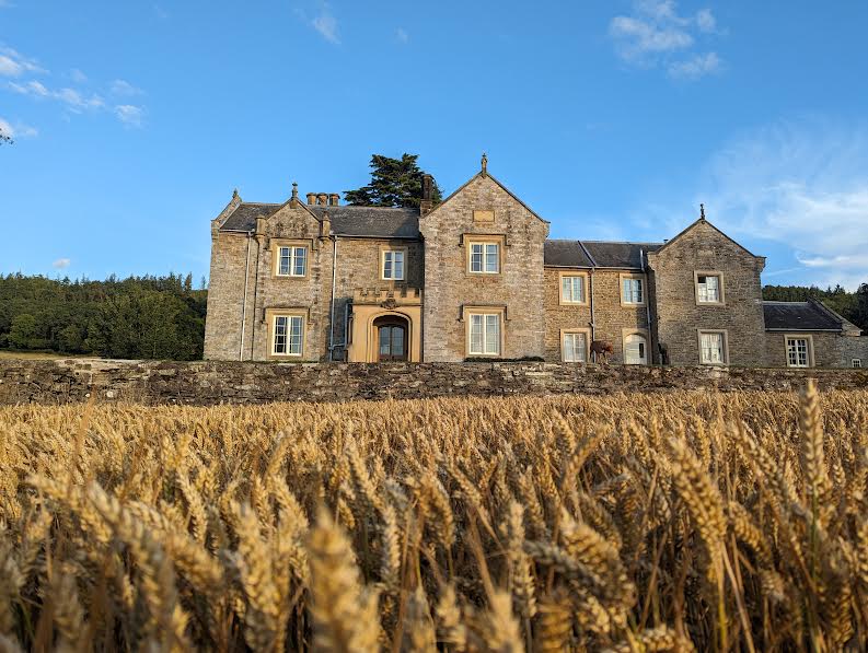 Pentrenant Hall - impressive external view
