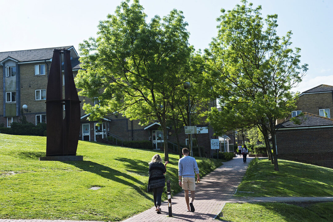 University oF Brighton - leafy campus