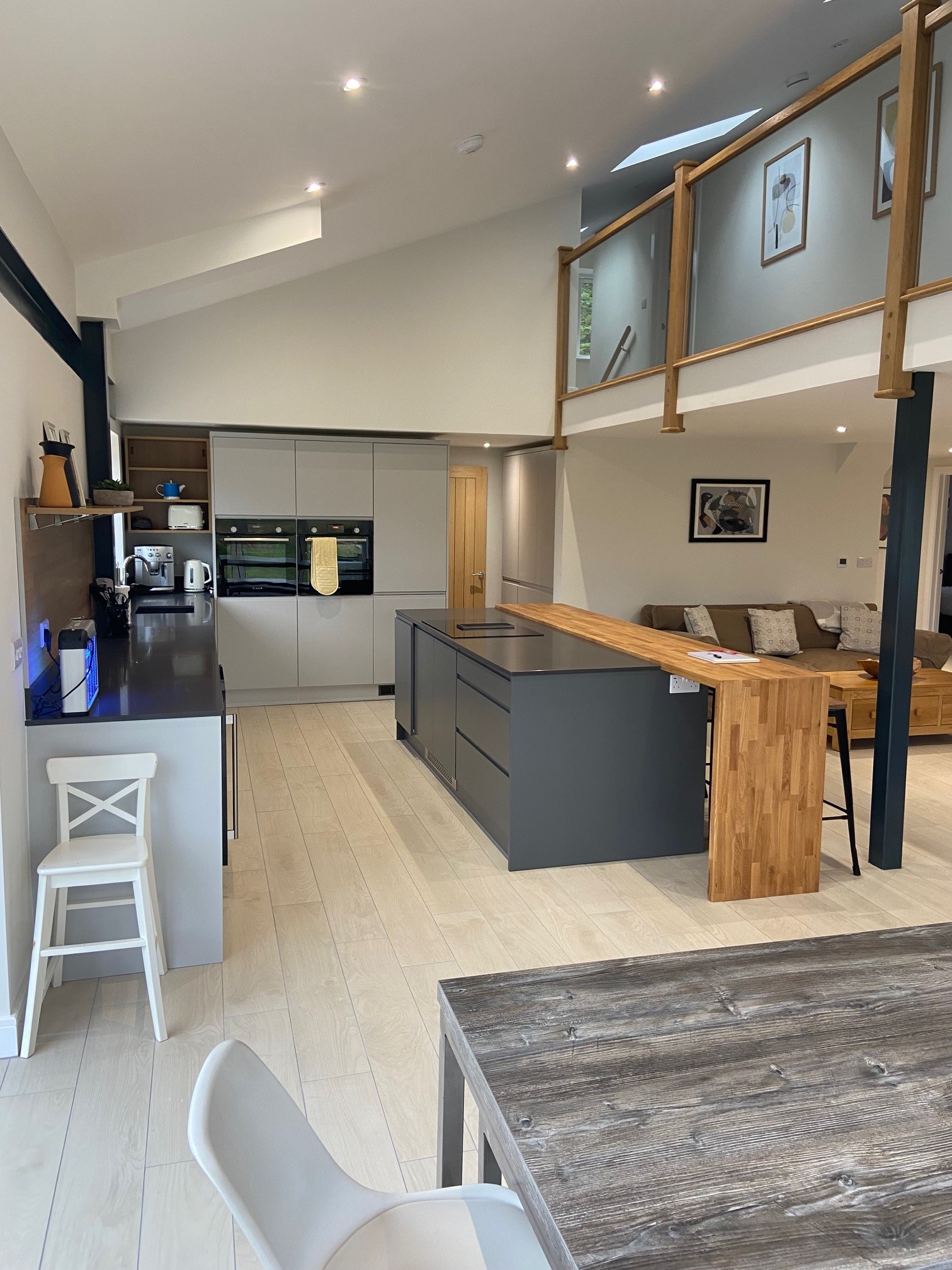 Truffles Barn - open plan kitchen