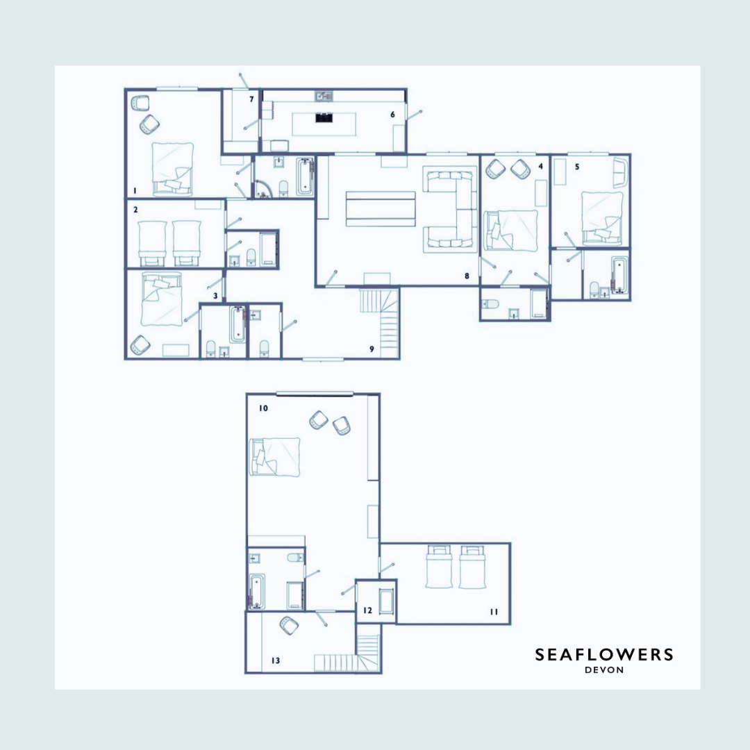 Seaflowers floor plan
