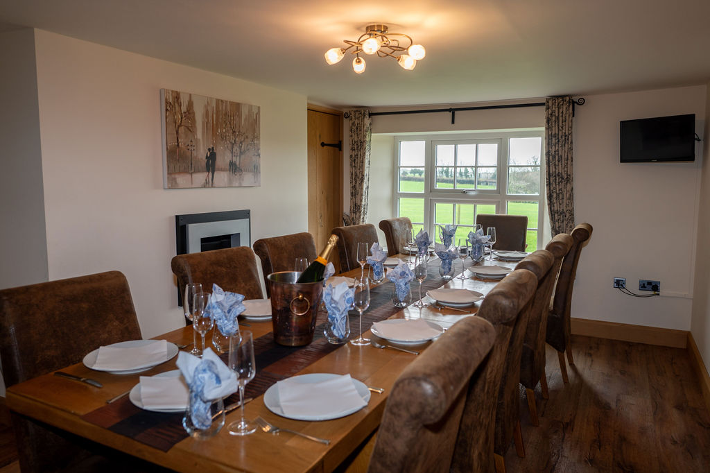 Lower Larkworthy Farmhouse large dining table