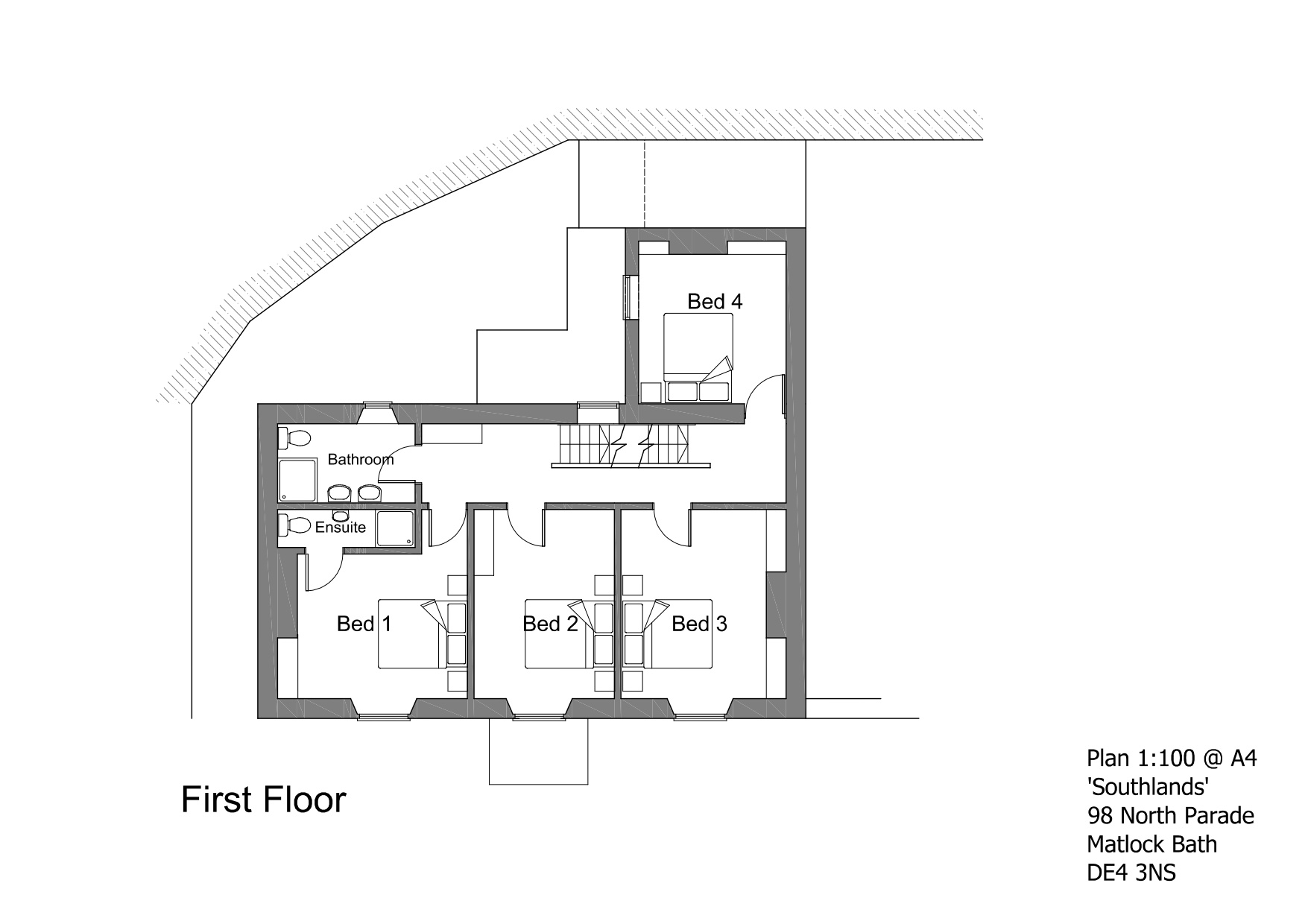 98 Fountain Villas first floor plan