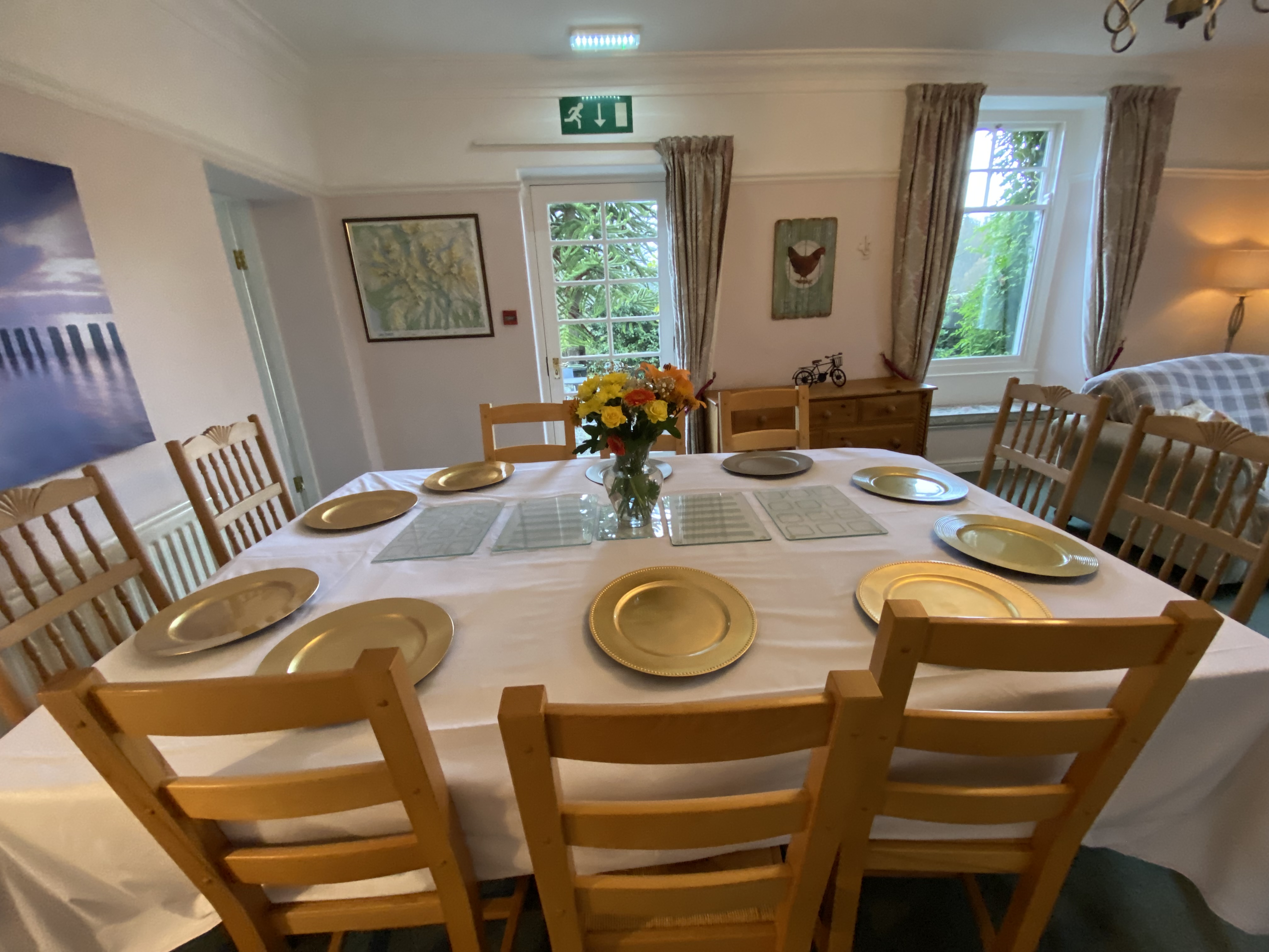 Elterwater Park Farmhouse - dining room seats 10
