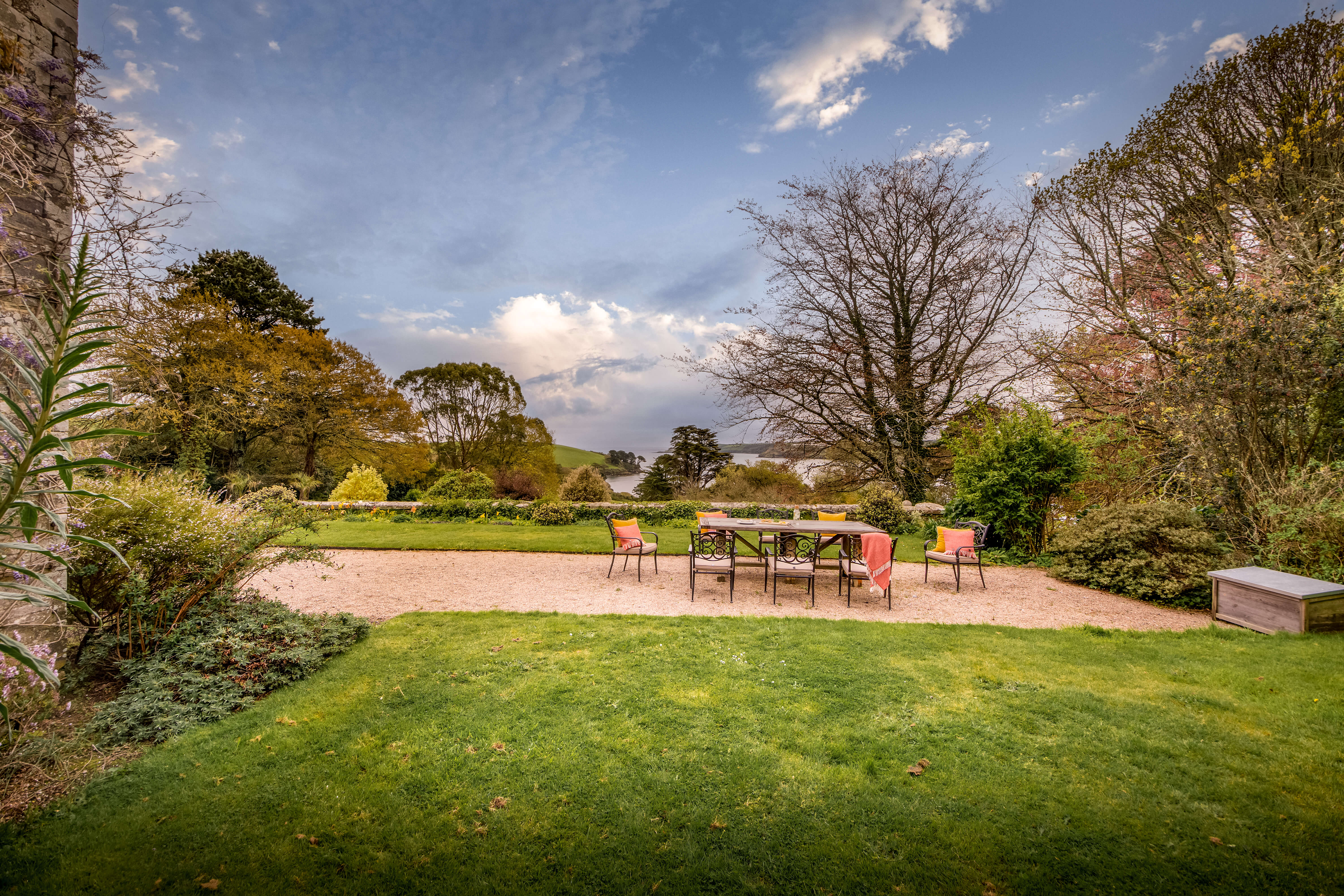 National Trust - Chatham - outside seating area