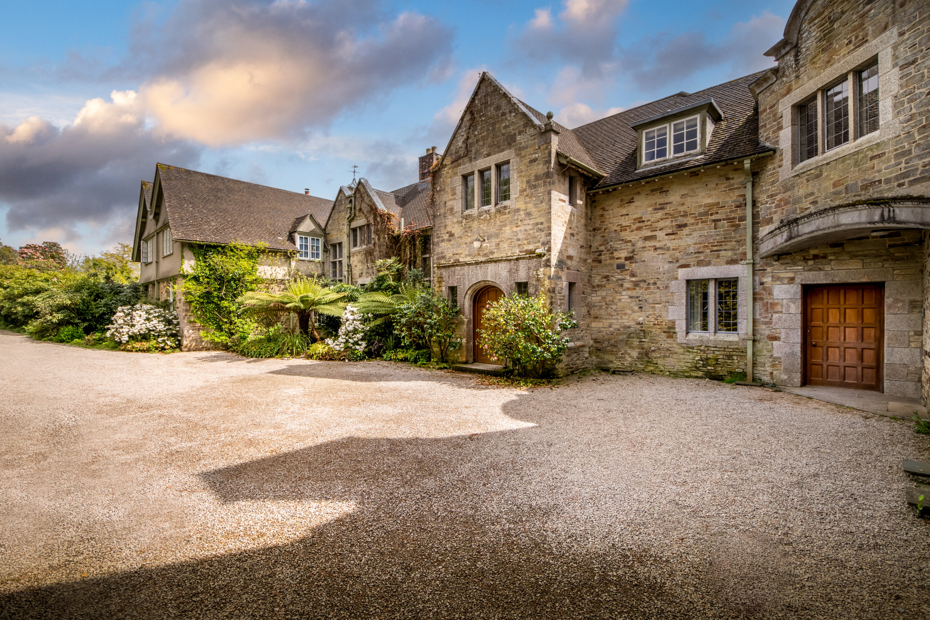 National Trust - Court - part of Bosloe House in Cornwall