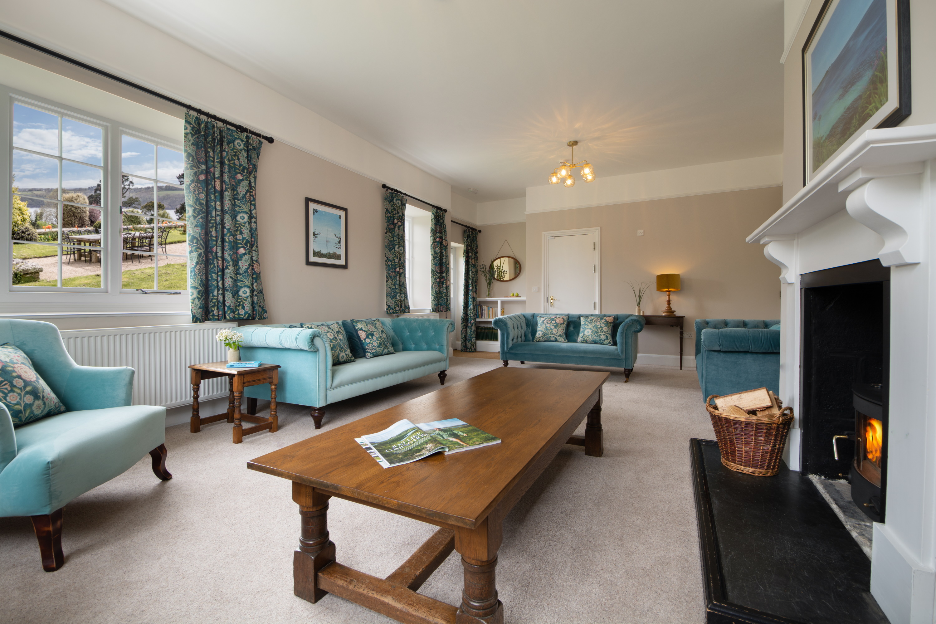 National Trust - Court - spacious sitting room