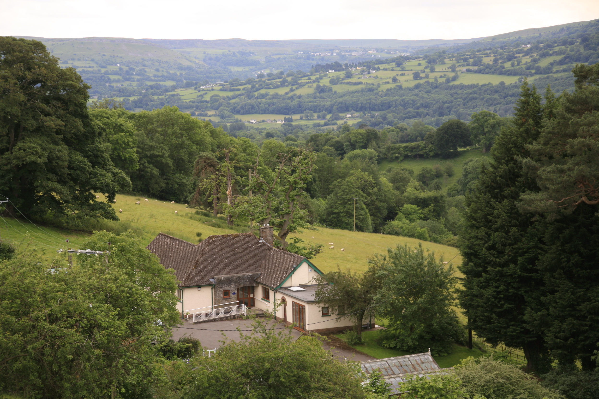 The Firs at Pendarren House - bunkhouse for families, hens, stags and youth groups