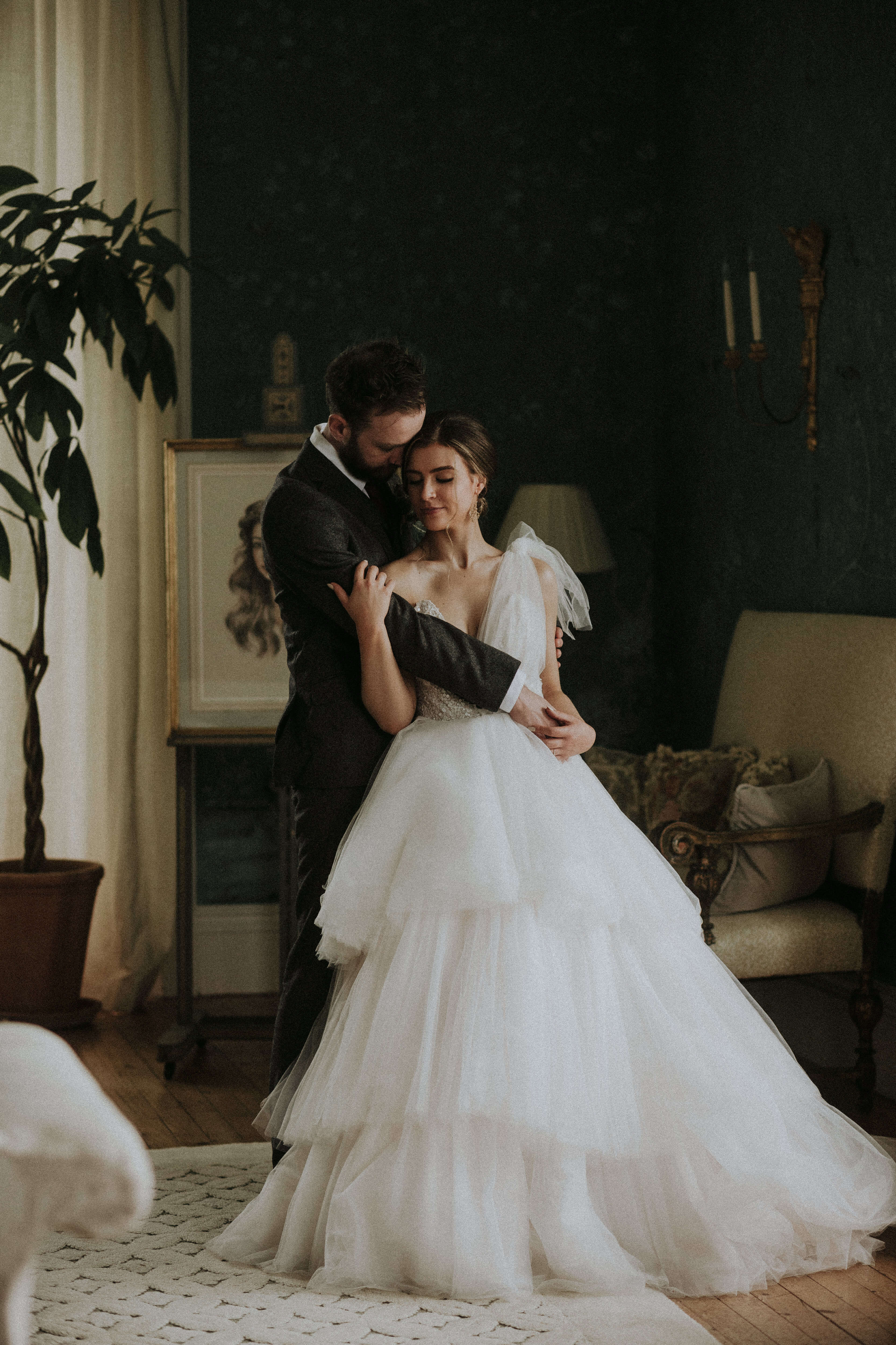 Birkhill Castle - the happy couple