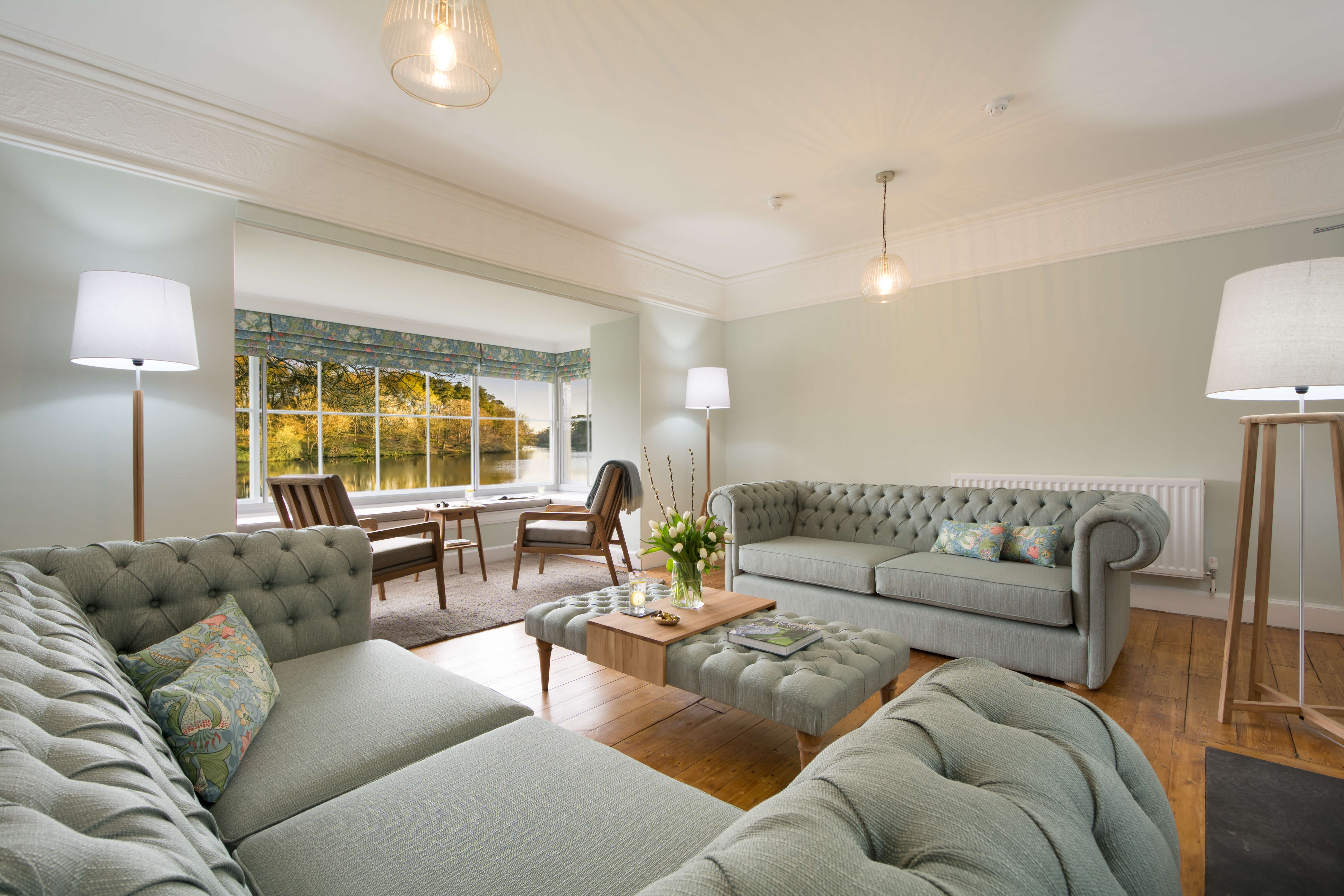 National Trust - Rothley Lakehouse - large sitting room
