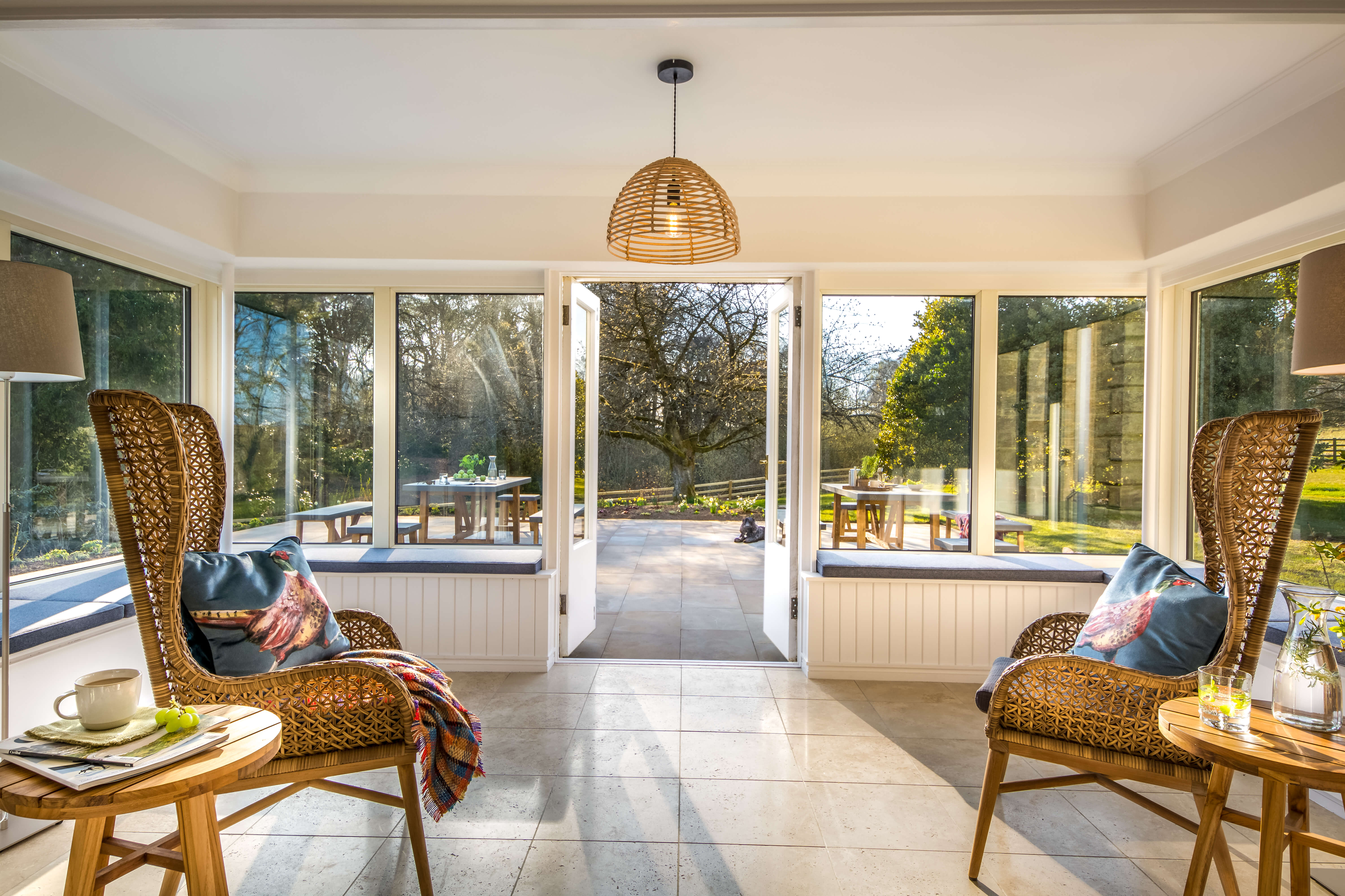 Rothley Lakehouse Dog friendly holiday house, Northumberland