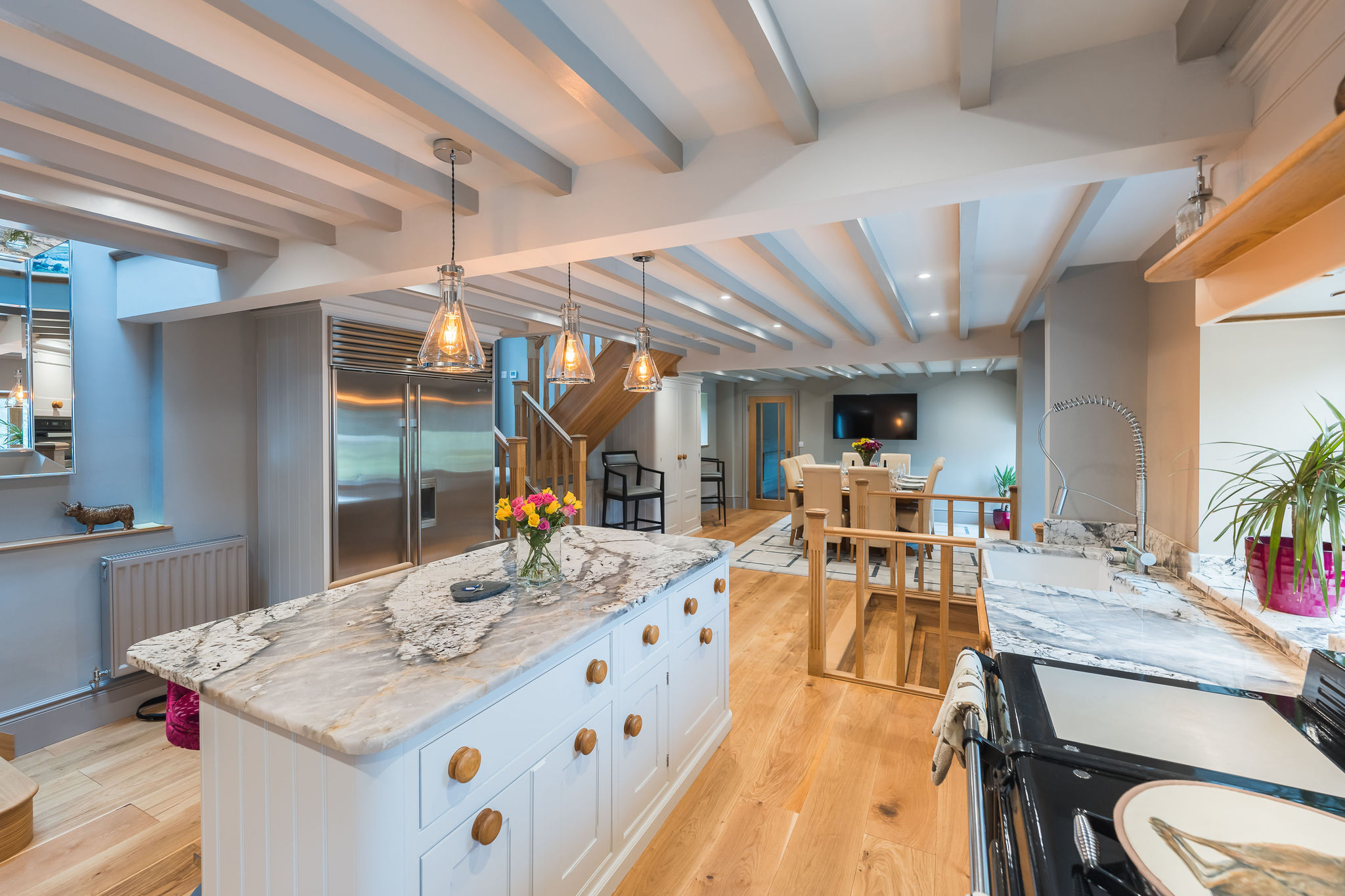 Oker Farm - fantastic kitchen diner for self catering