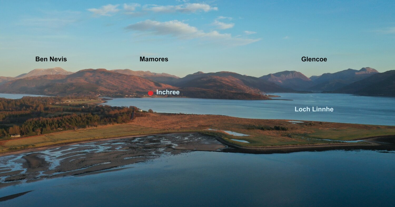 Roam West - situated on the banks of the beautiful Loch Linnhe