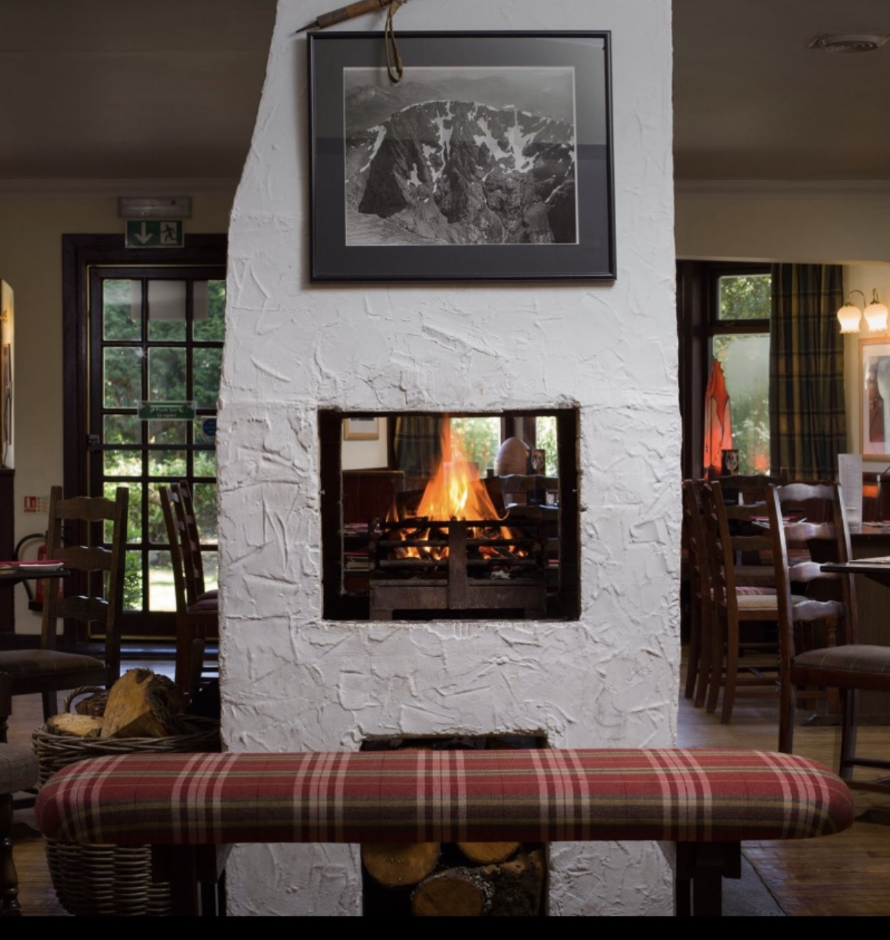 Roam West - cosy open fire