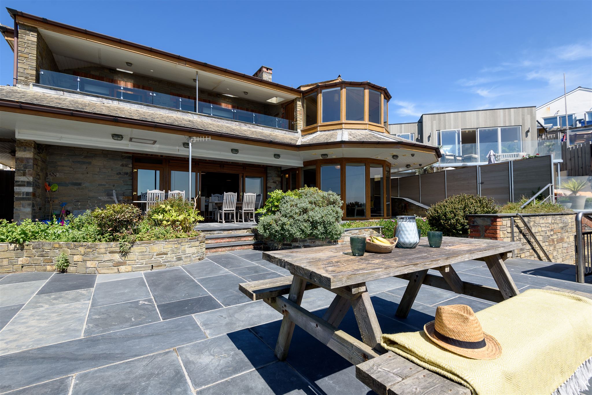 Trelawne - extensive outside terrace