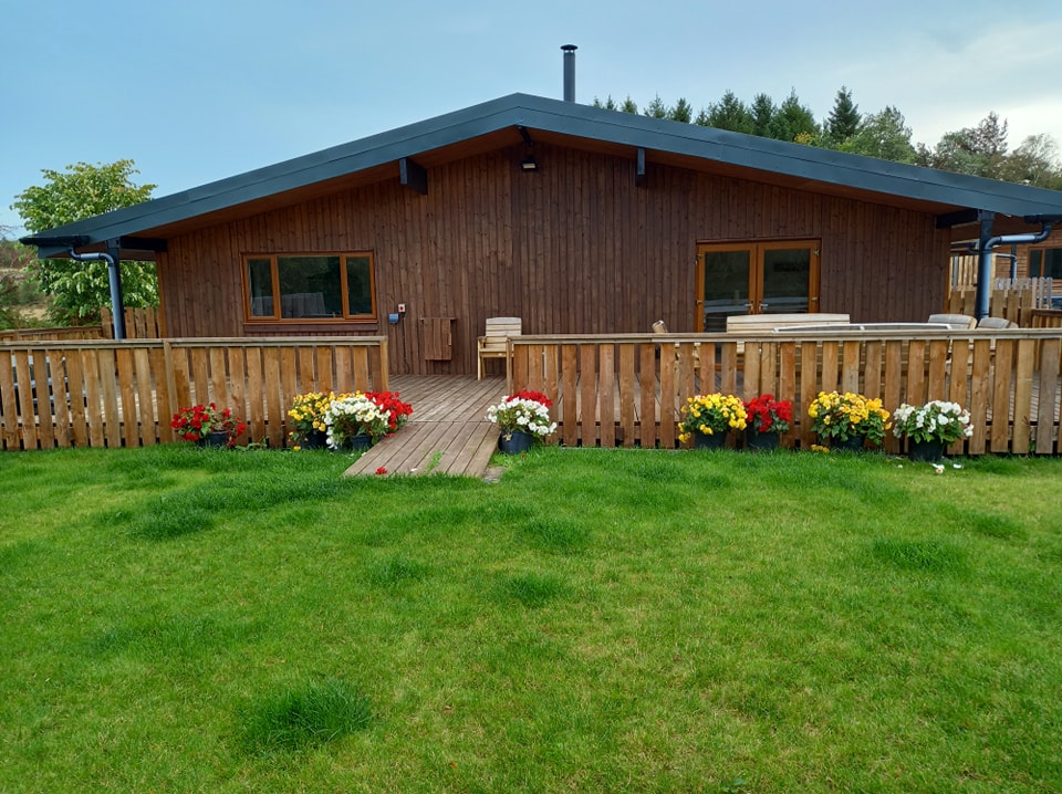 Mid Wales Lodges - Lime looking lovely in autumn
