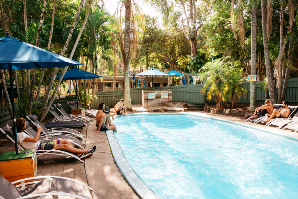 Nomads Noosa - pool and sun terrace