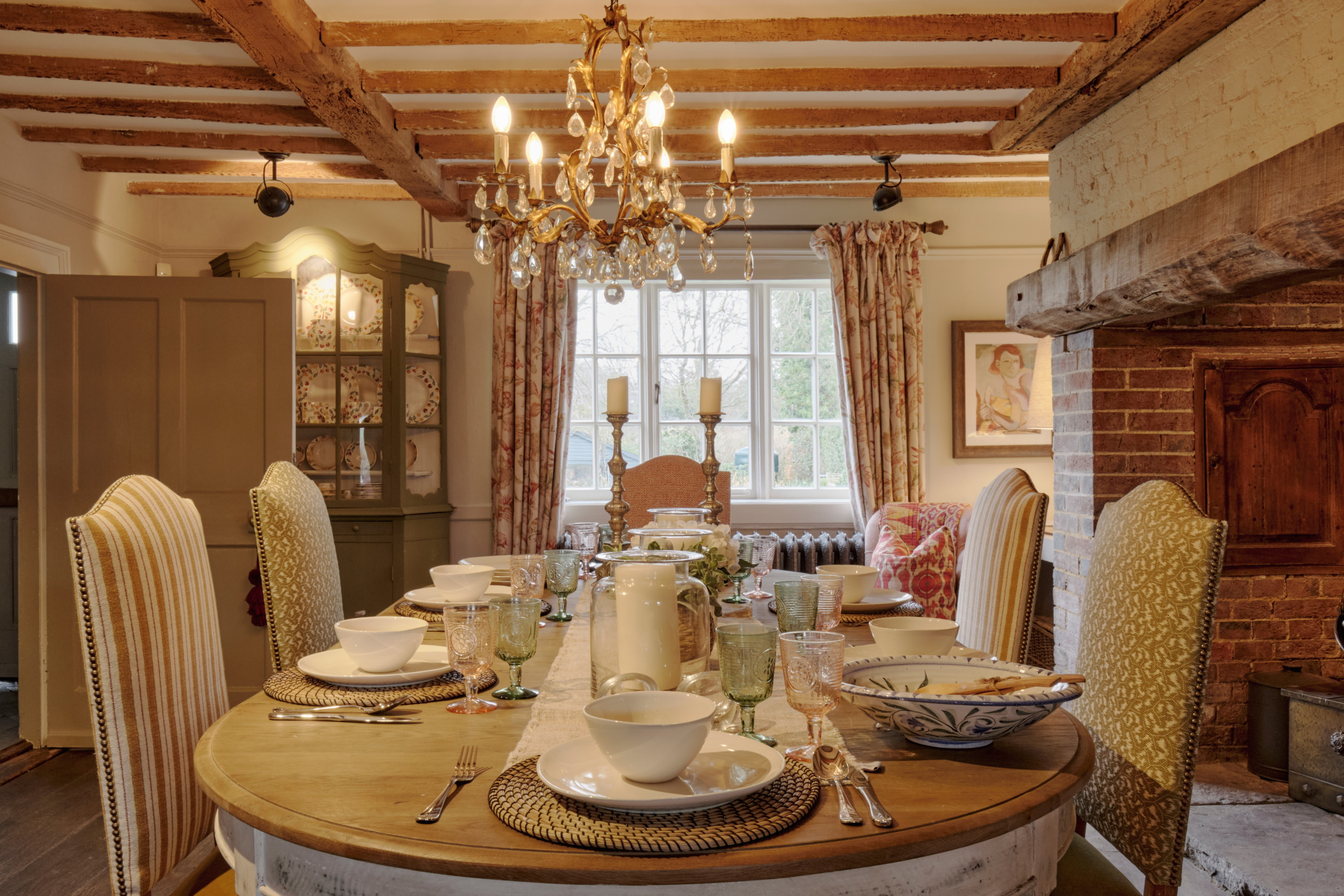Tanhouse - formal dining for 10 guests inside