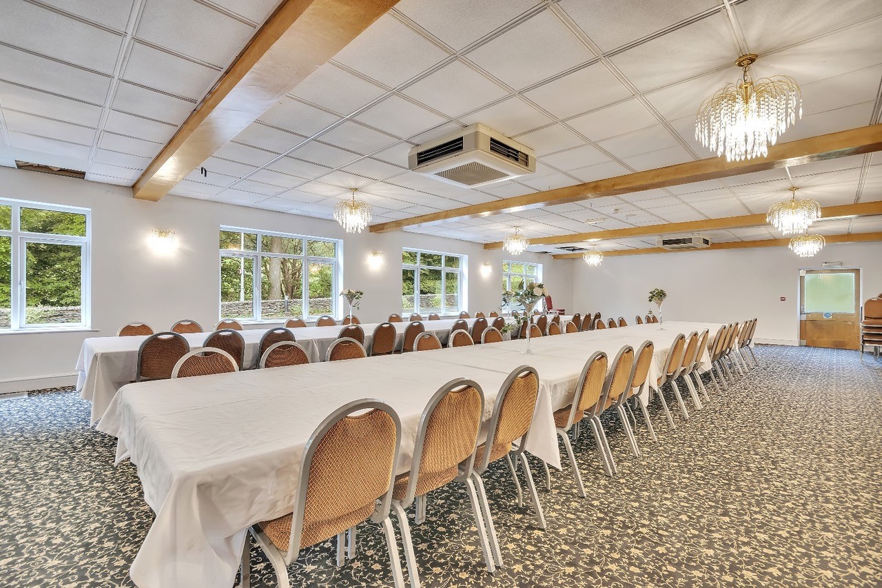 White Waters - huge dining hall suitable for celebrations