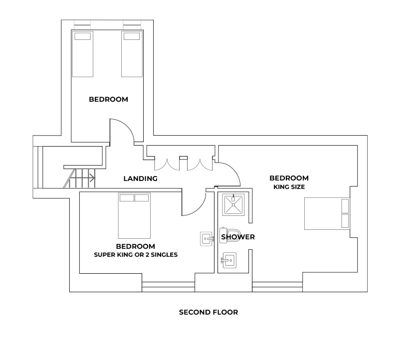 Highview House - second floor plan