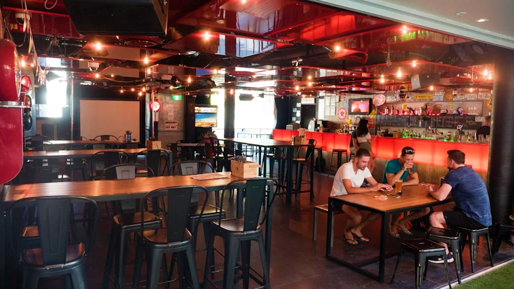 Nomads St Kilda - large bar and on site events space