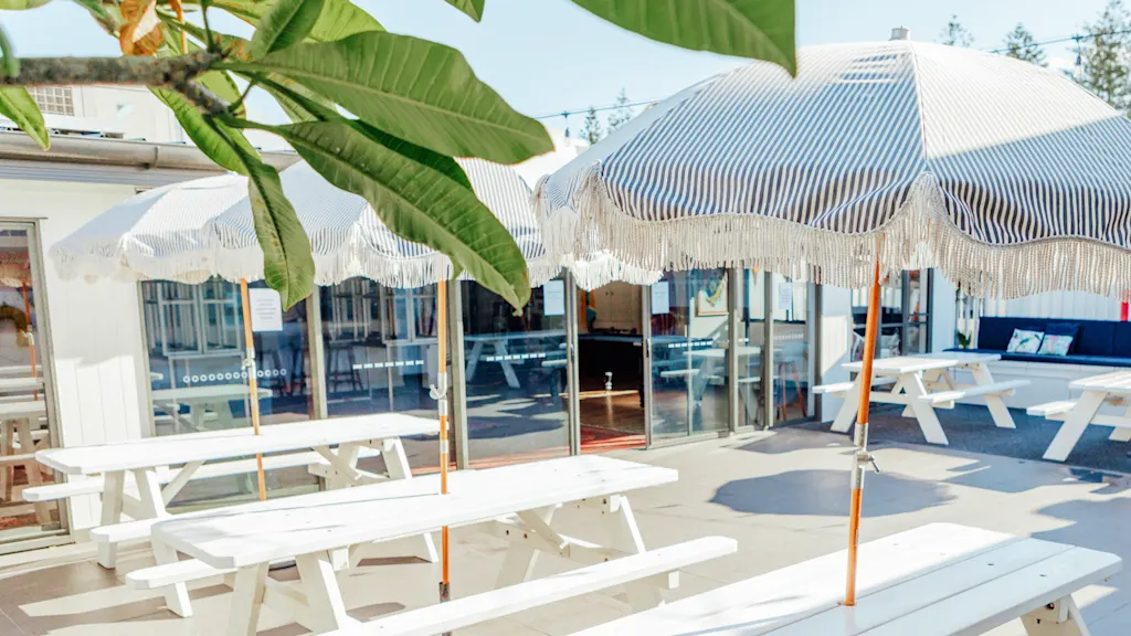 The Surf House - bar area with seating