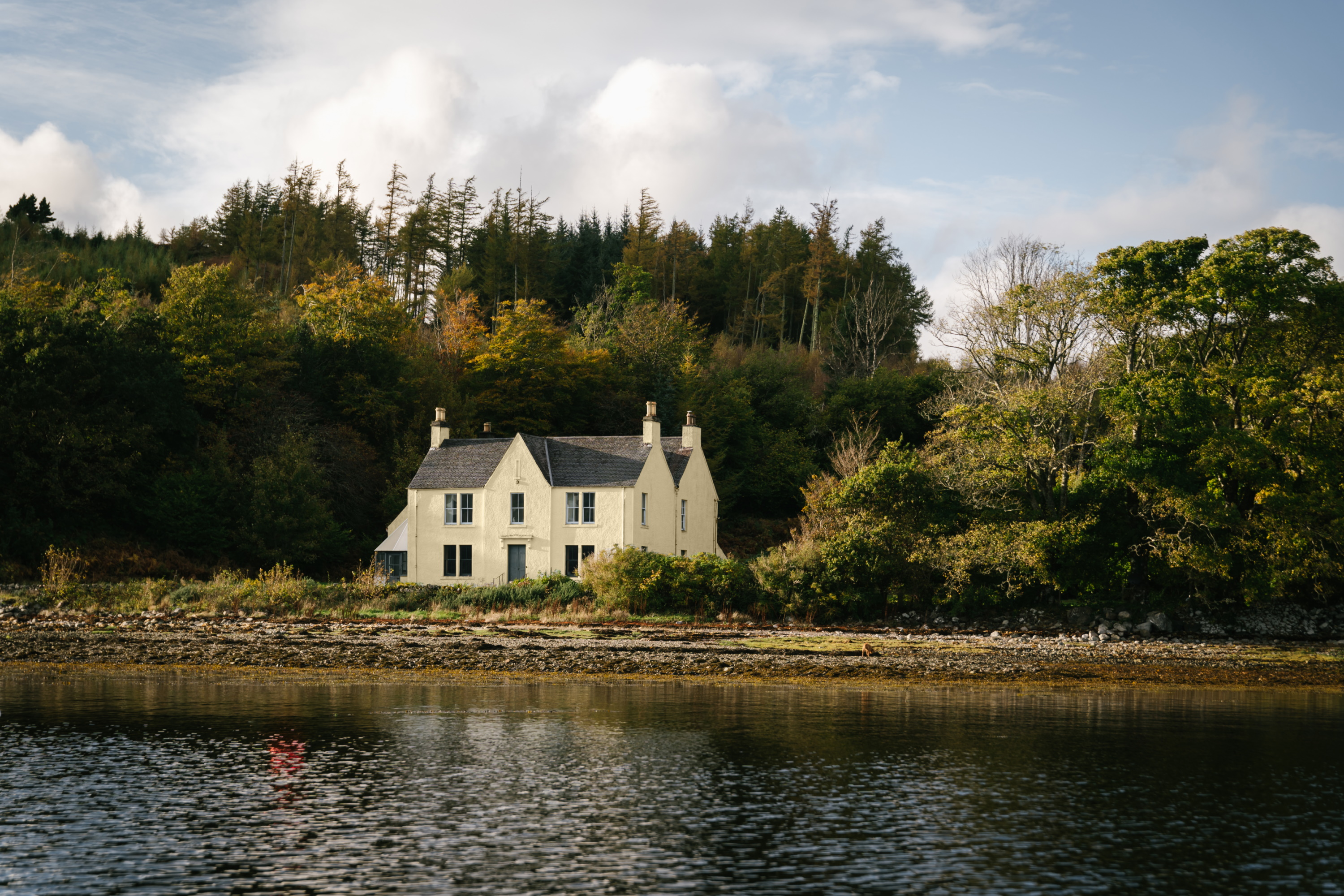 Tulach Ard - doors open directly onto the foreshore