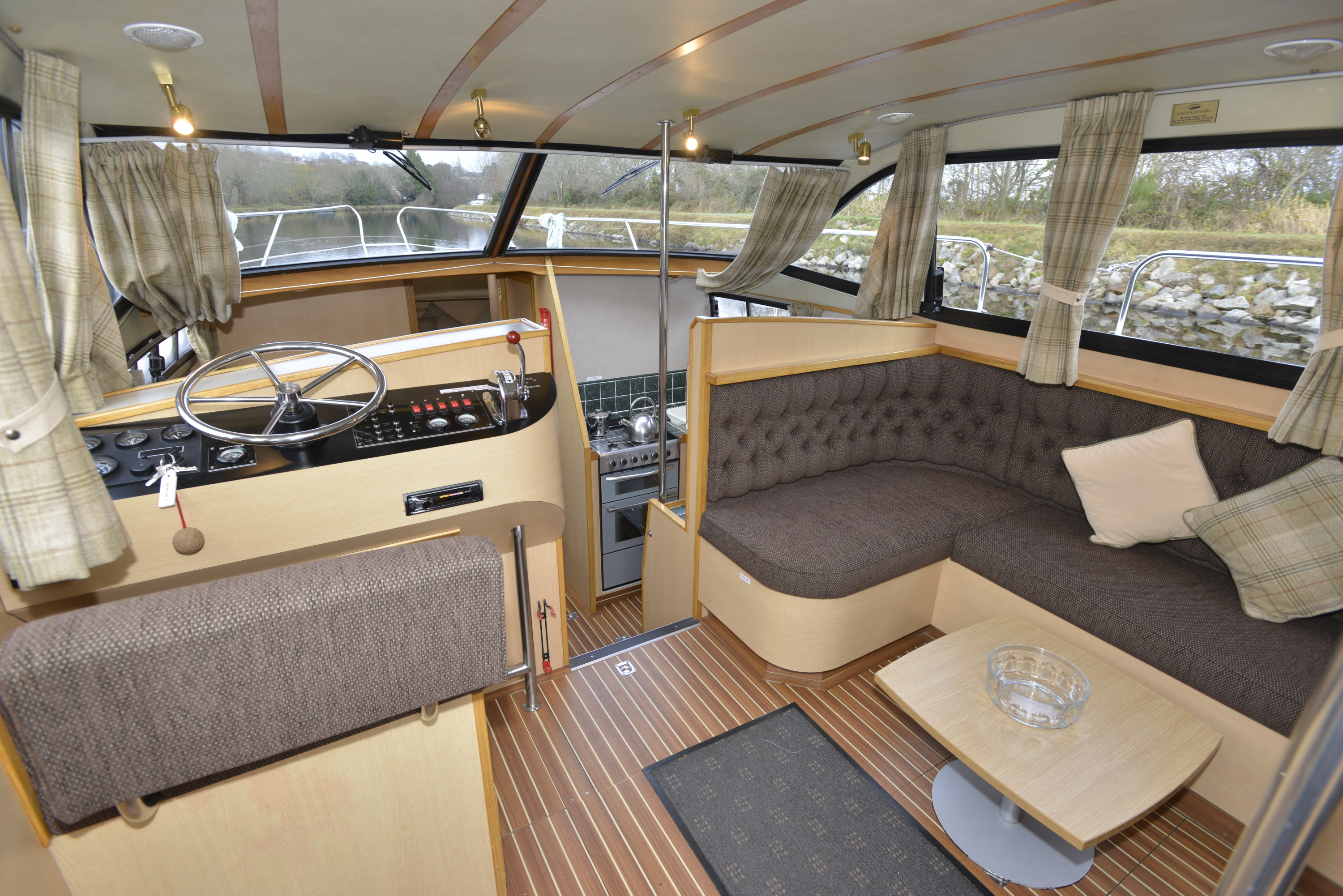 Caley Cruisers - stylish interior design