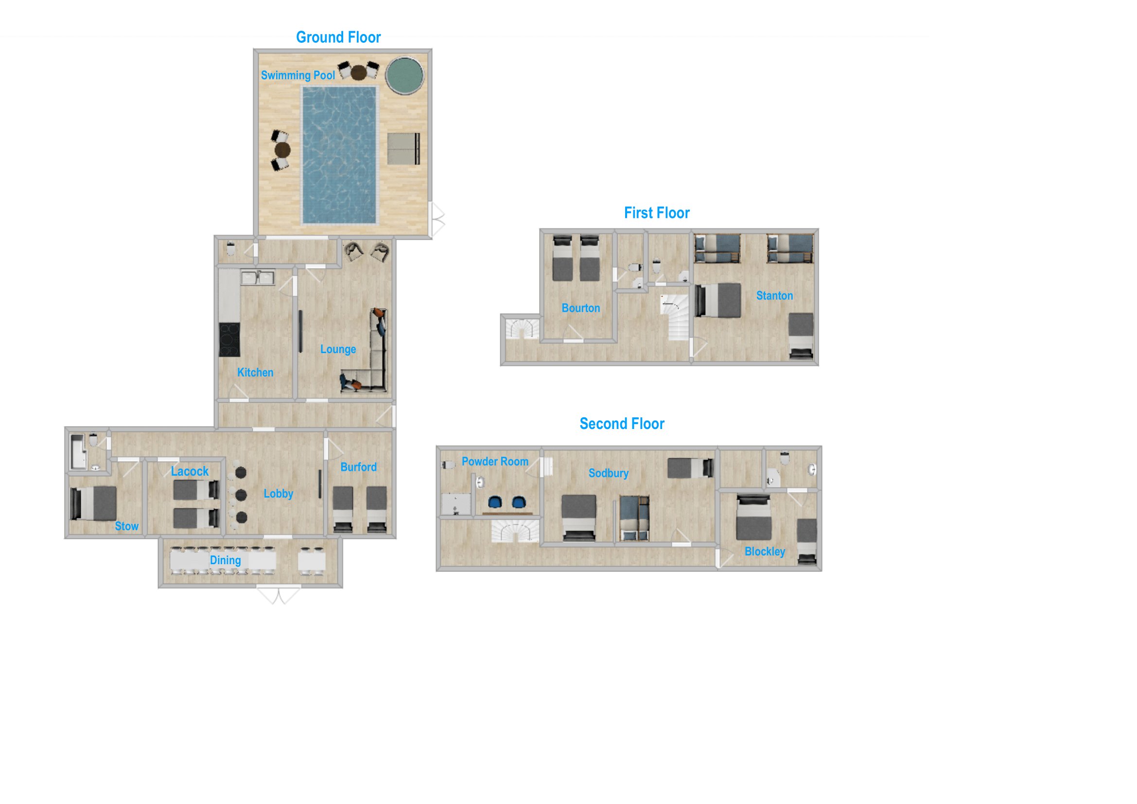 Cotswold Spa House floor plan