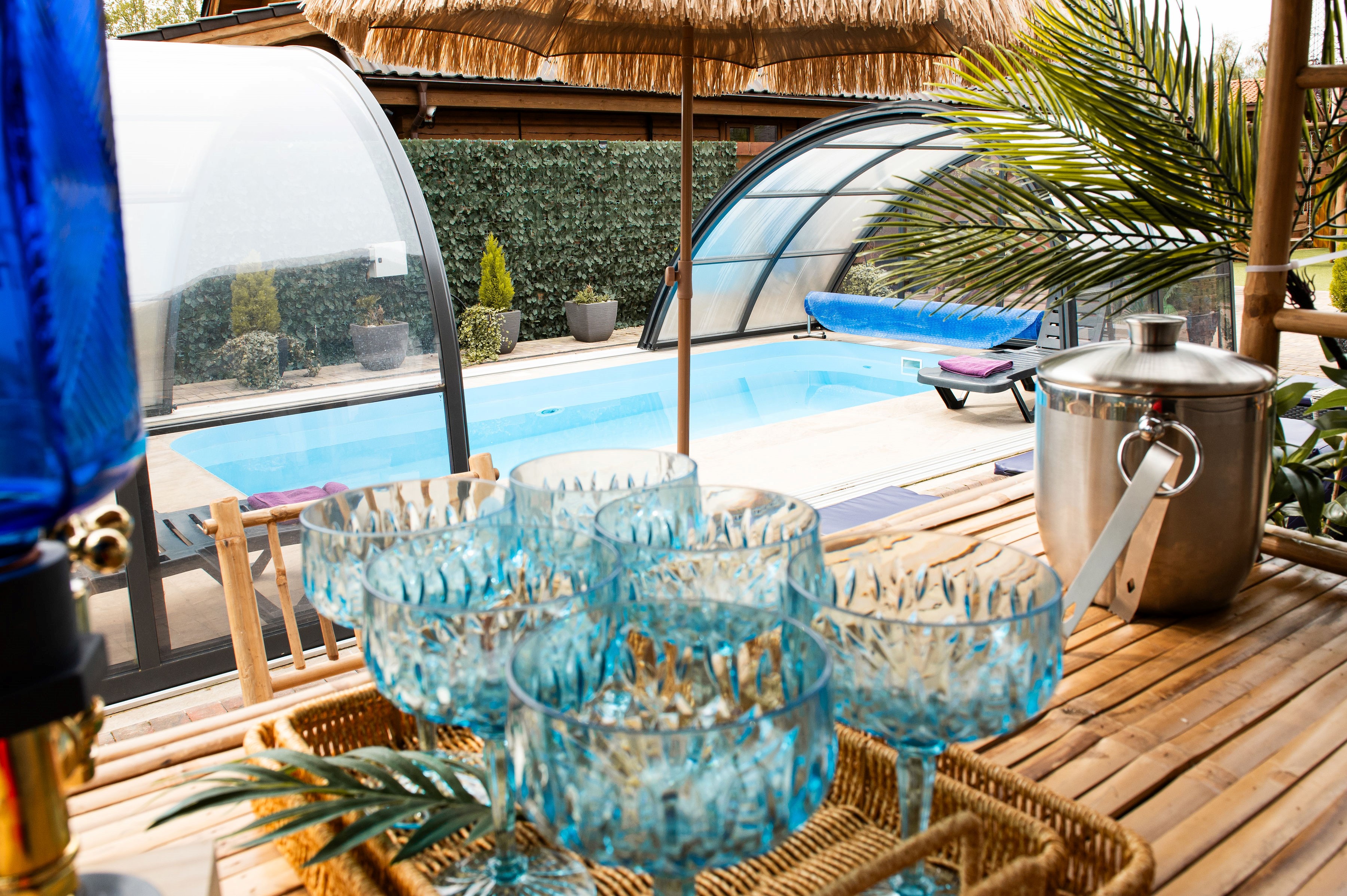 Dana Lodge - partially covered private pool